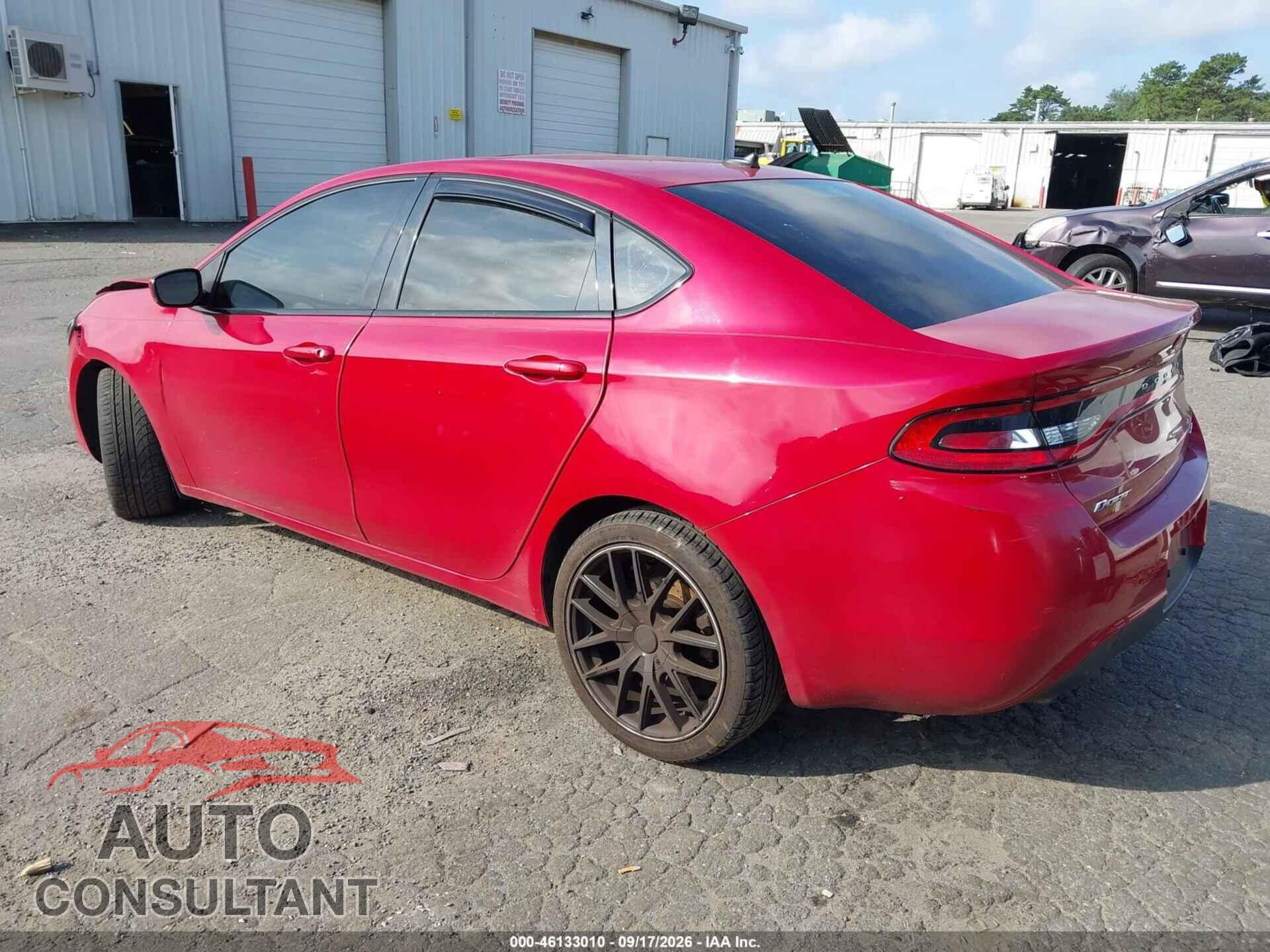 DODGE DART 2014 - 1C3CDFEB4ED677622