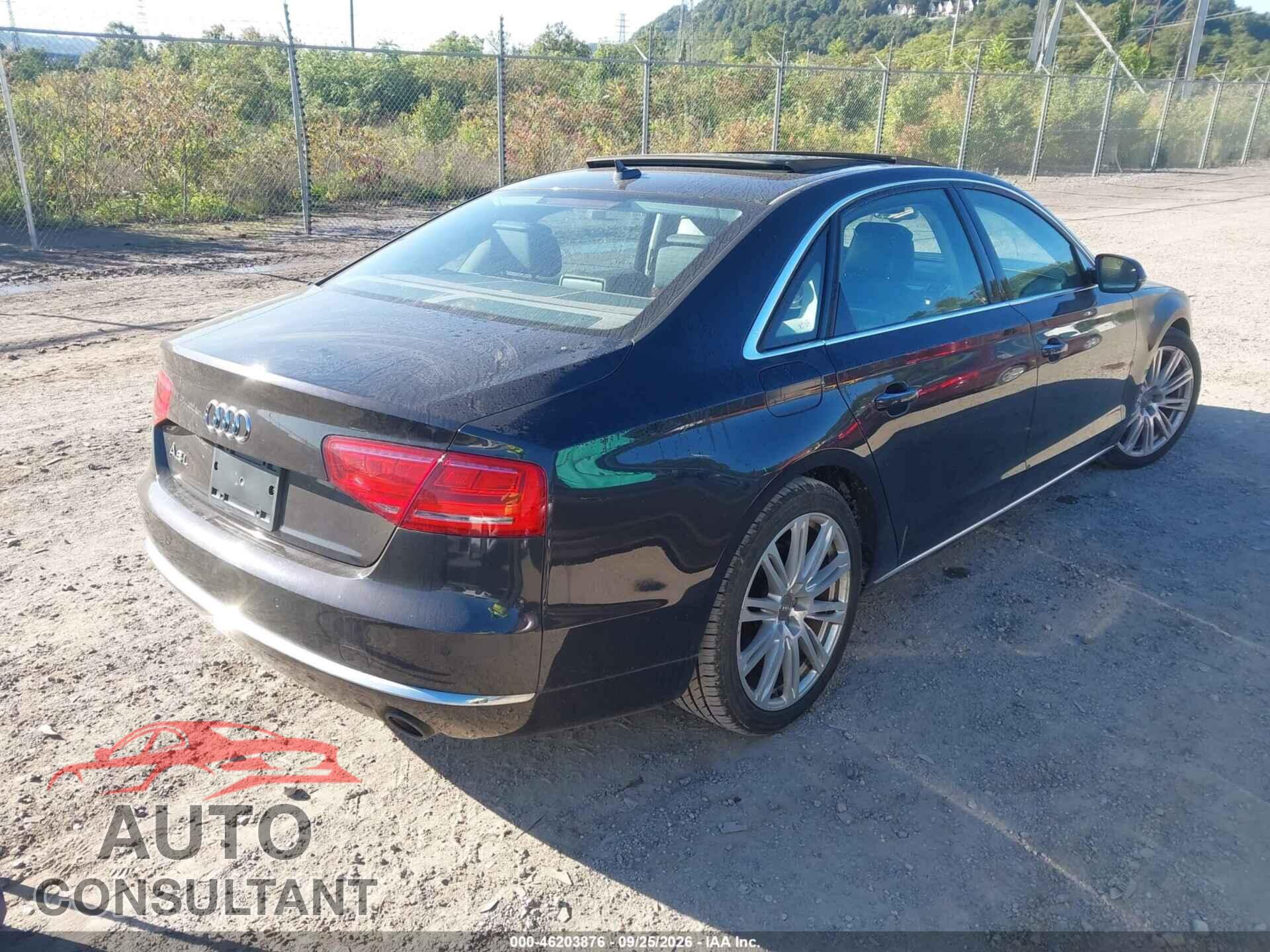 AUDI A8 L 2013 - WAURGAFD9DN013385