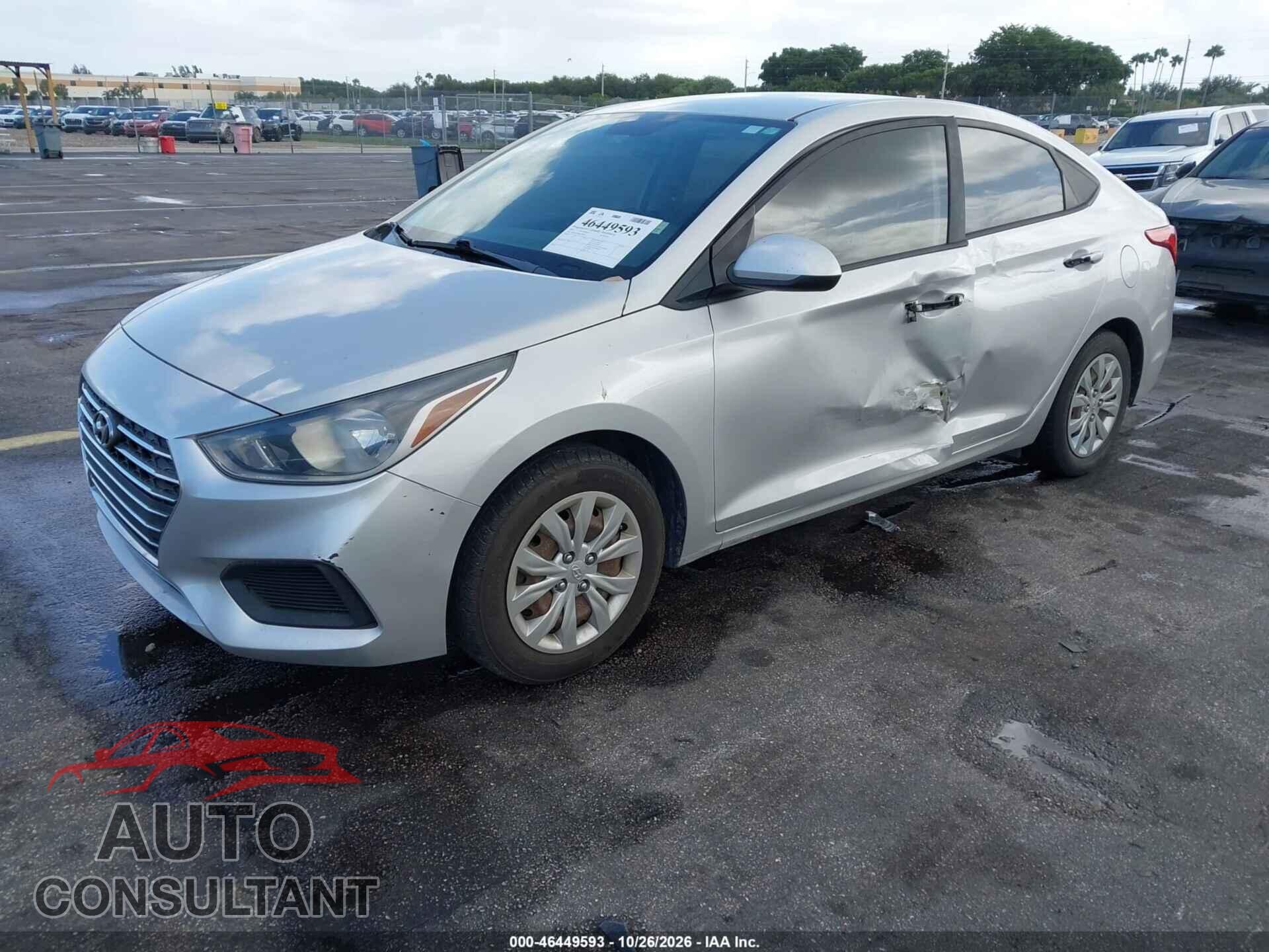 HYUNDAI ACCENT 2019 - 3KPC24A38KE050467