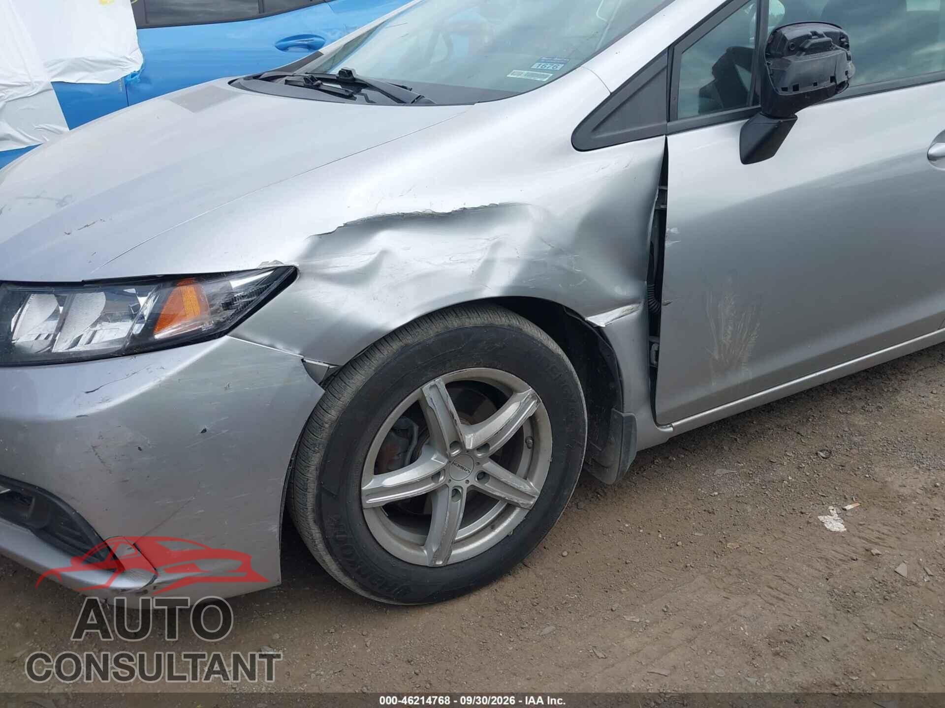 HONDA CIVIC 2013 - 19XFB2F57DE045792