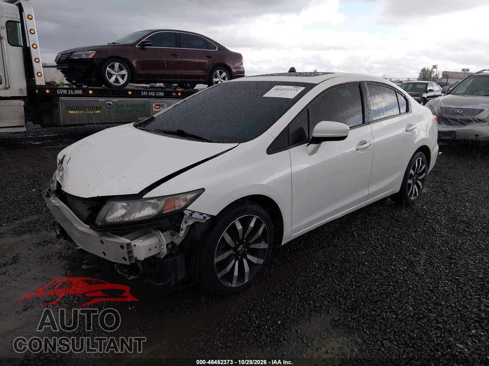 HONDA CIVIC 2014 - 19XFB2F90EE210893