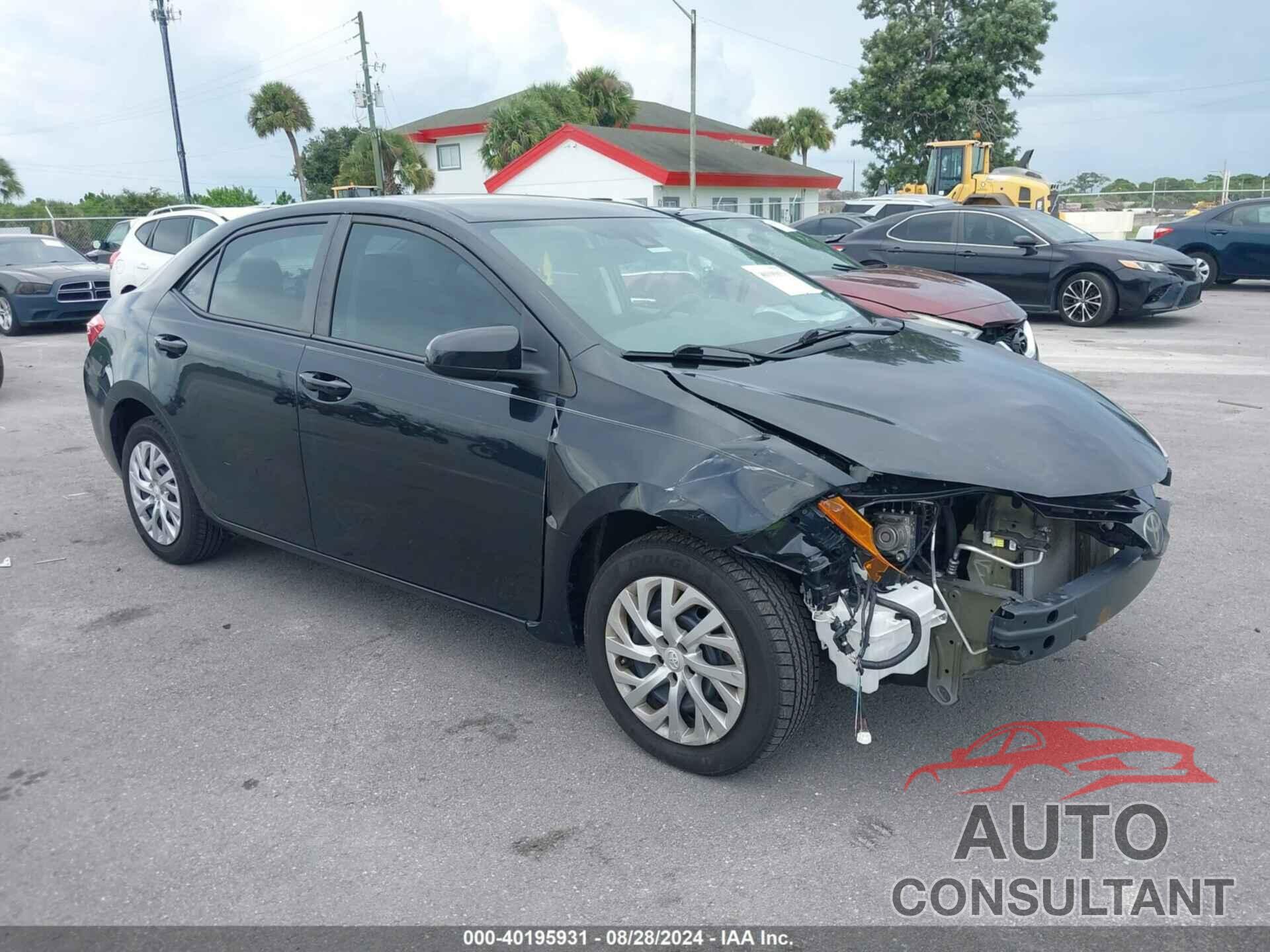 TOYOTA COROLLA 2018 - 5YFBURHE6JP840373