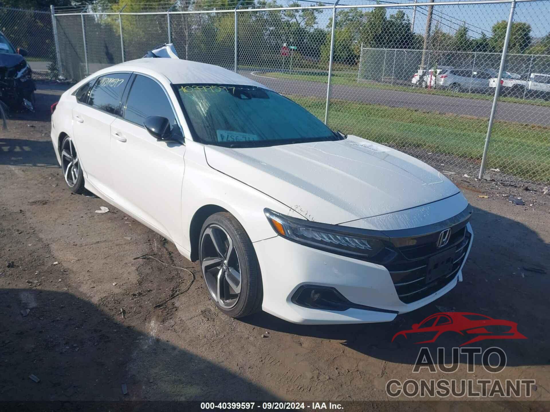 HONDA ACCORD 2021 - 1HGCV1F44MA055499