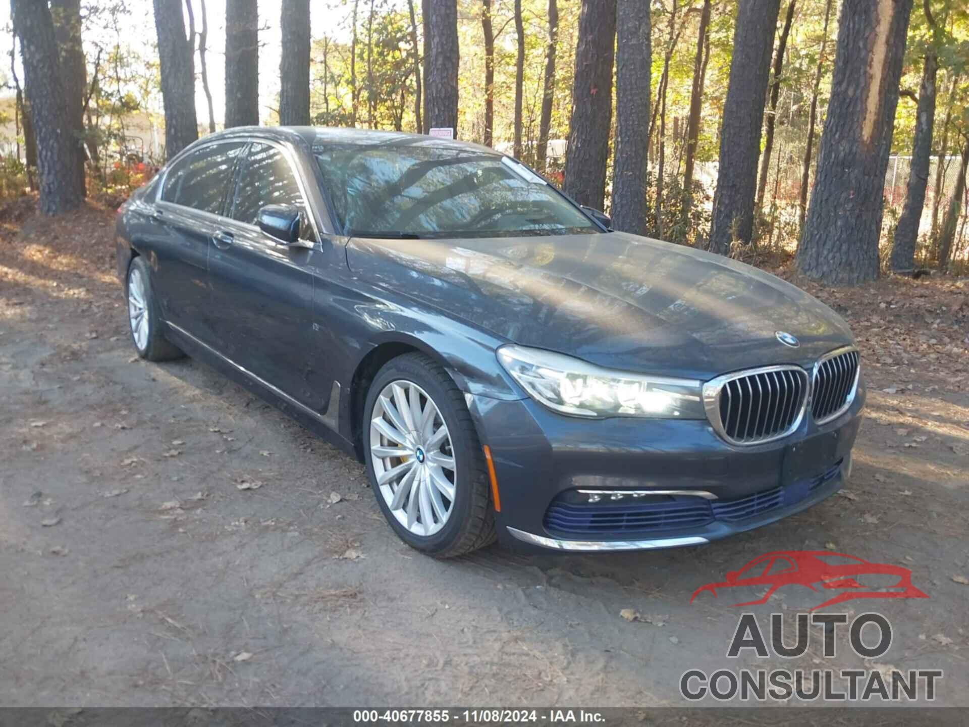 BMW 740I 2016 - WBA7E2C55GG714613