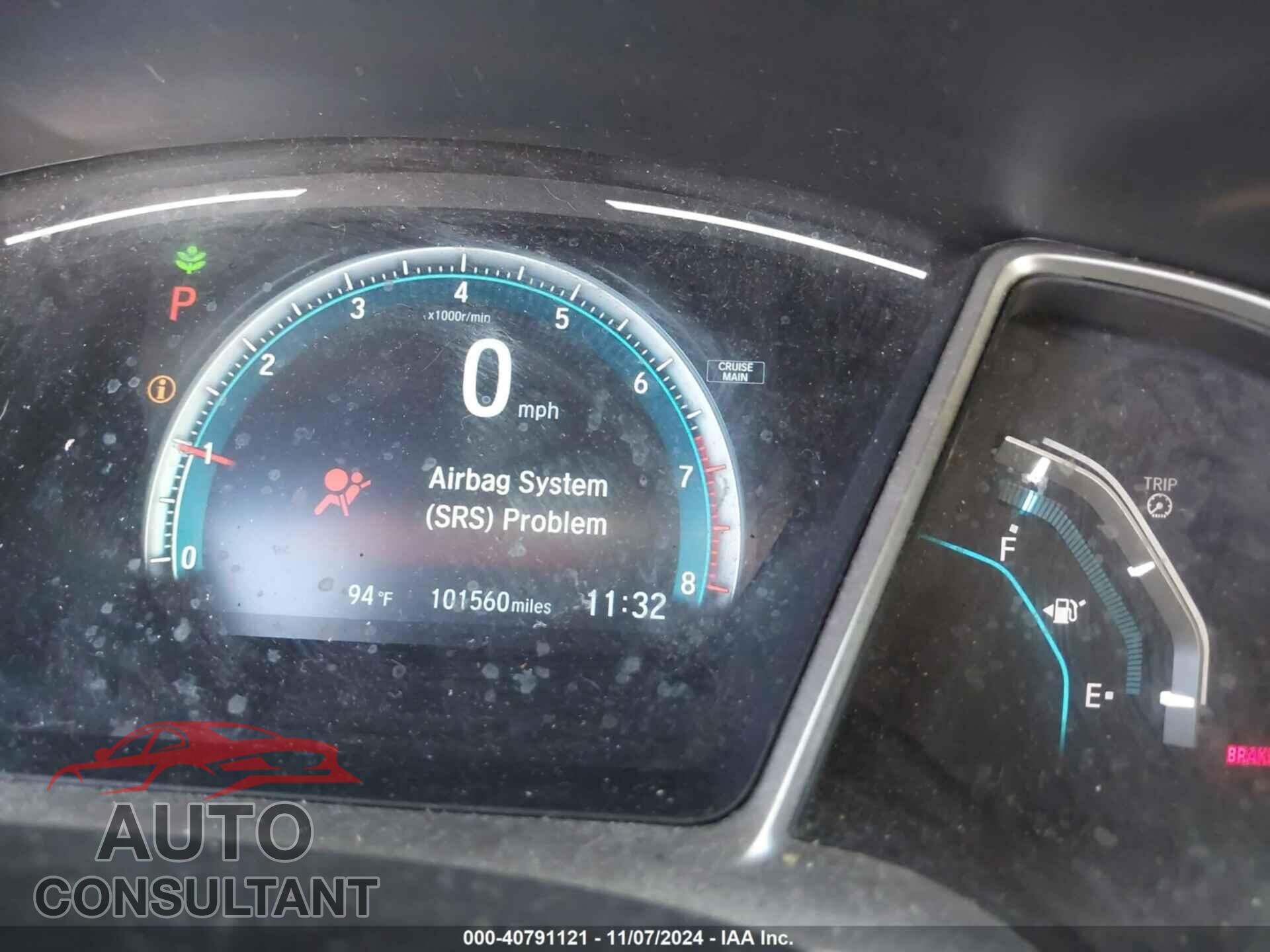 HONDA CIVIC 2017 - 2HGFC2F72HH511185
