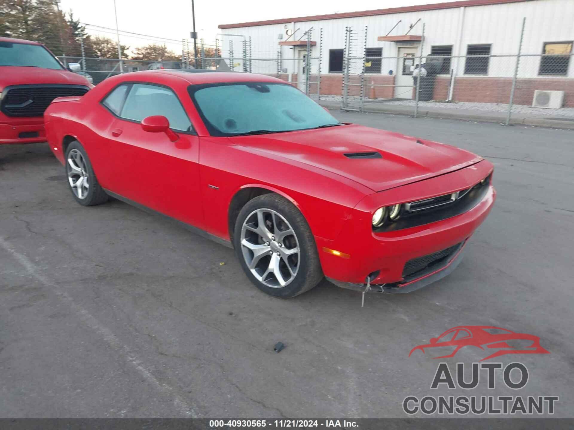 DODGE CHALLENGER 2015 - 2C3CDZBT6FH823067