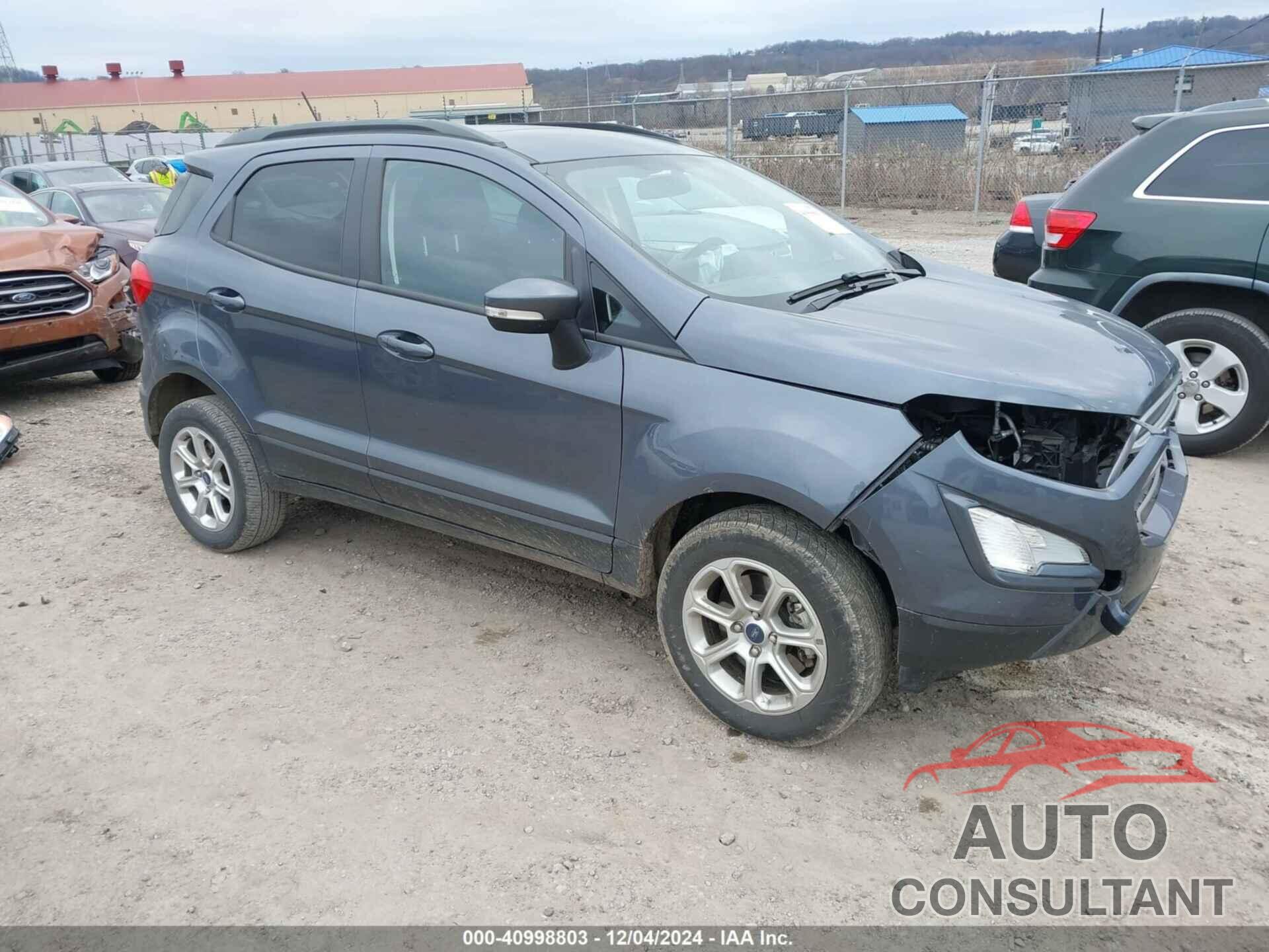 FORD ECOSPORT 2022 - MAJ6S3GL8NC474828