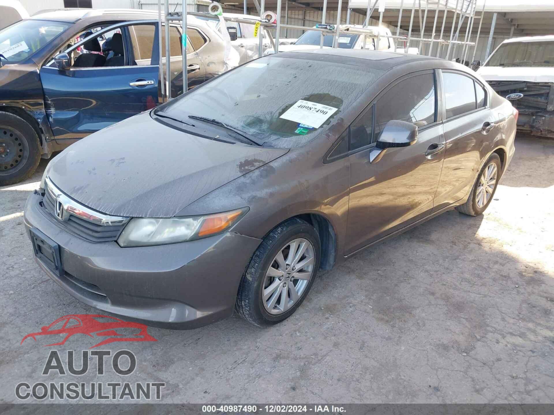 HONDA CIVIC 2012 - 2HGFB2F94CH550275