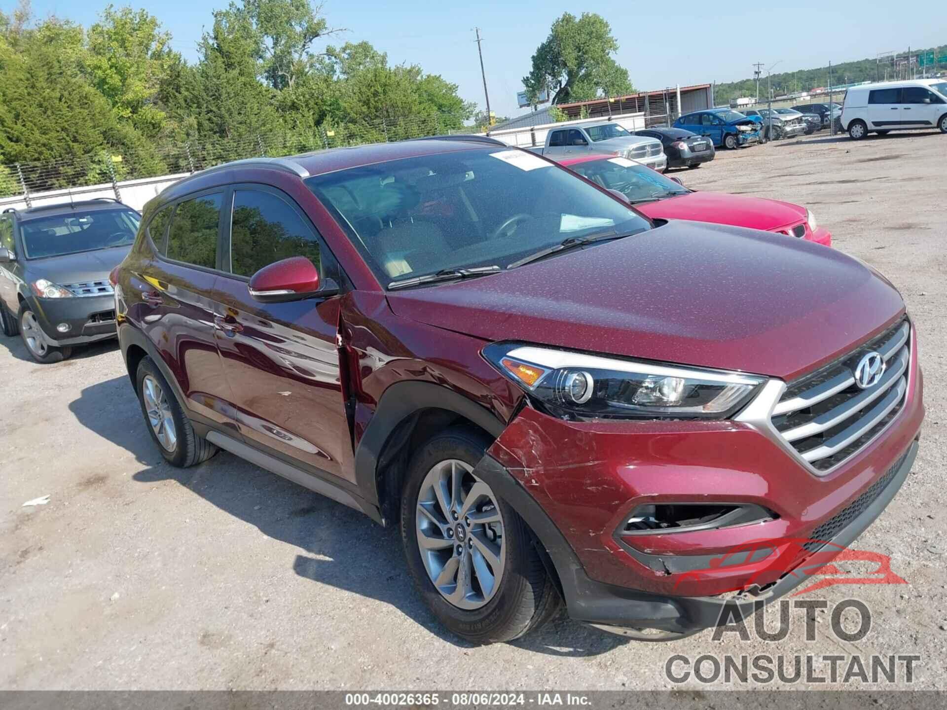 HYUNDAI TUCSON 2017 - KM8J33A4XHU483236