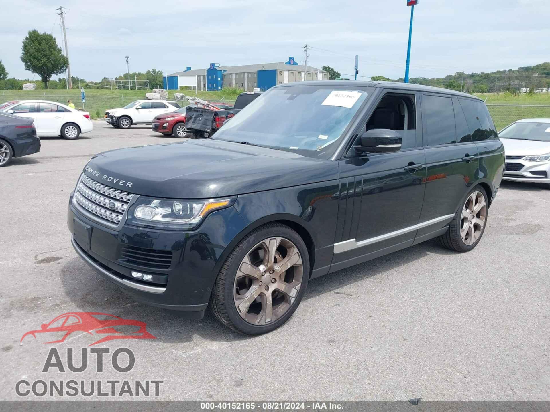 LAND ROVER RANGE ROVER 2016 - SALGS2EF3GA294587