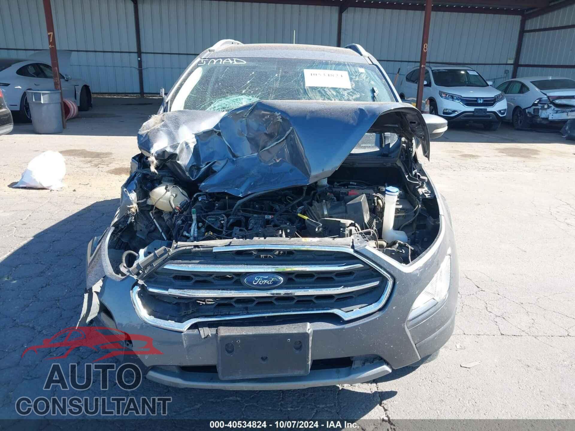 FORD ECOSPORT 2020 - MAJ6S3KL9LC371096