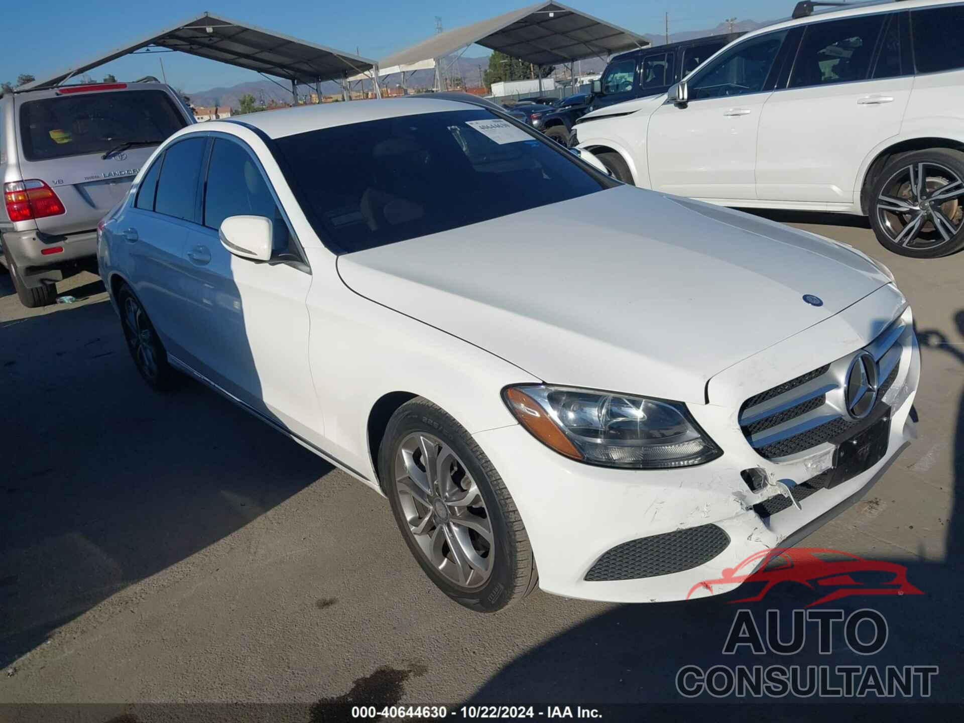 MERCEDES-BENZ C 300 2015 - 55SWF4JB1FU089859