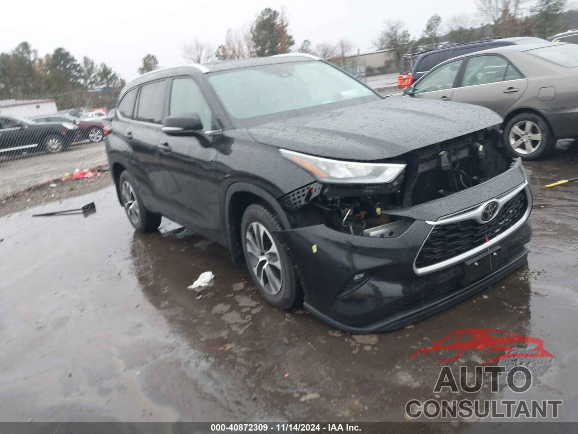 TOYOTA HIGHLANDER 2020 - 5TDHZRBH4LS509560