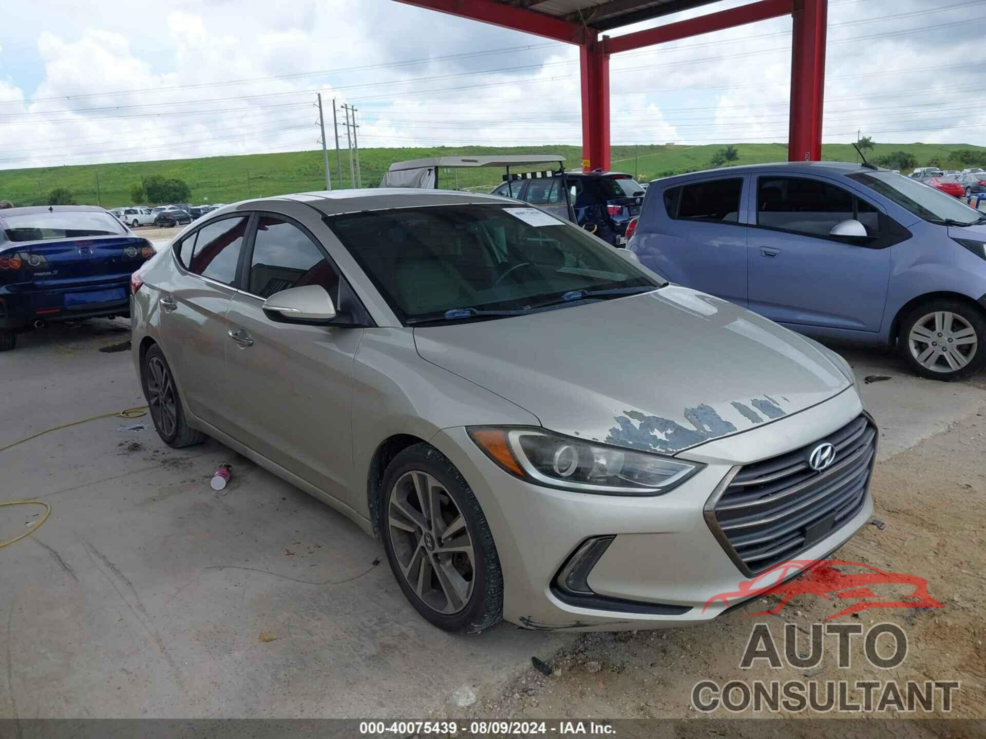 HYUNDAI ELANTRA 2017 - 5NPD84LF3HH069801