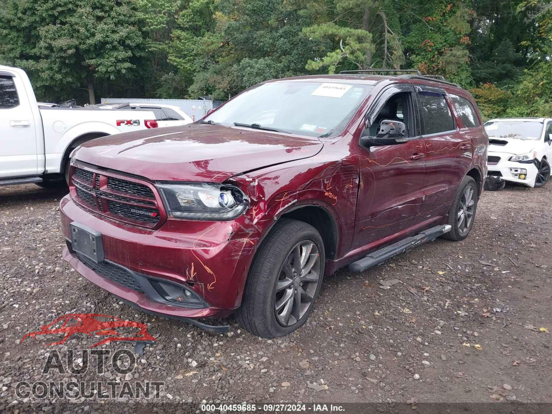 DODGE DURANGO 2017 - 1C4RDJDG2HC661032