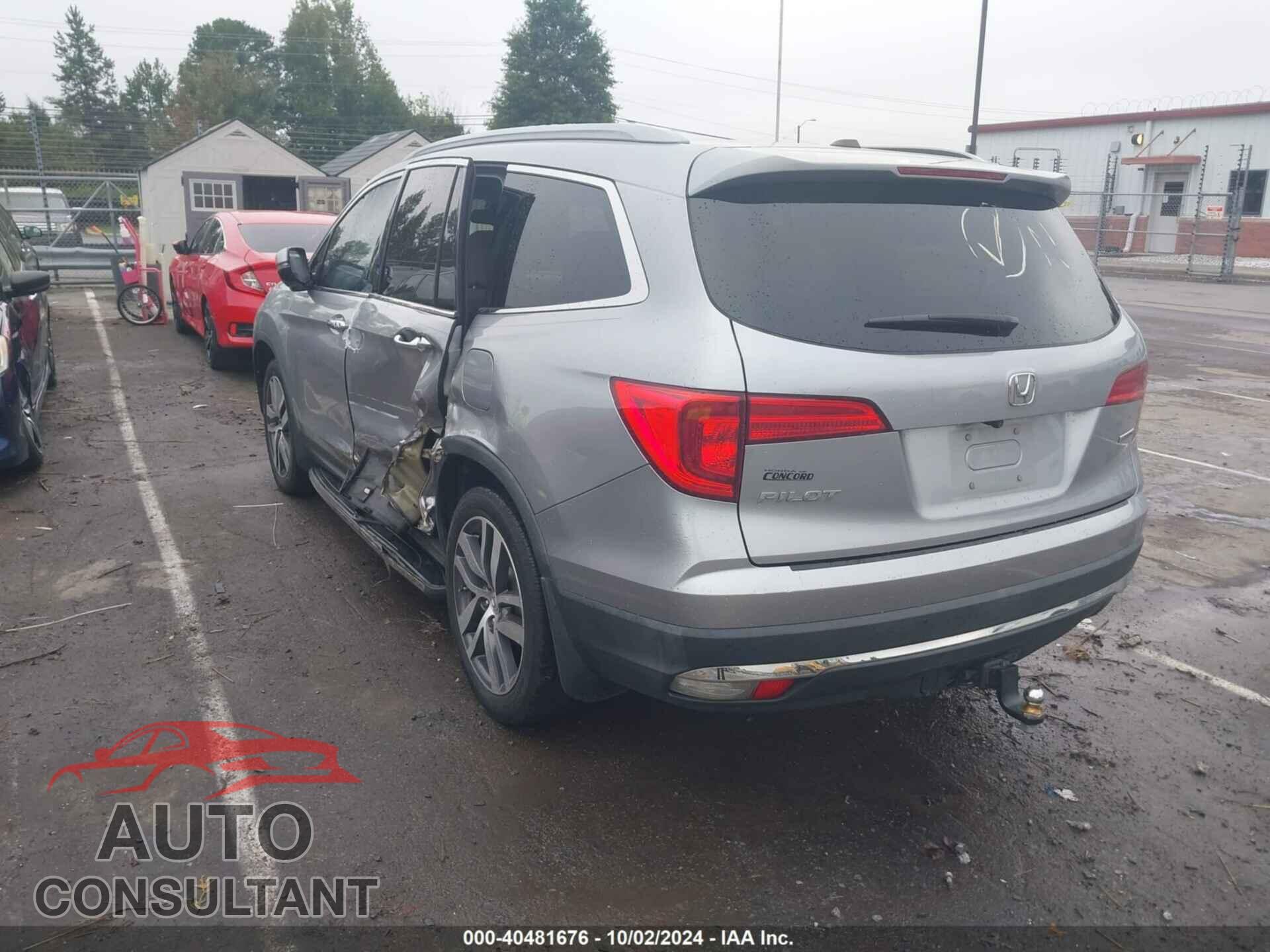 HONDA PILOT 2017 - 5FNYF5H96HB030389
