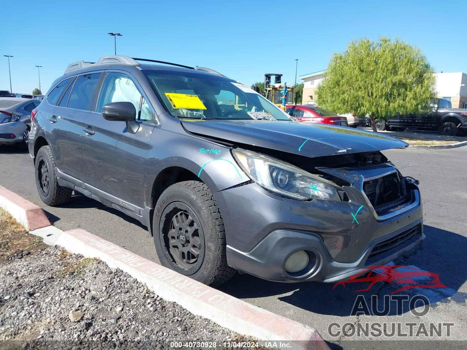 SUBARU OUTBACK 2018 - 4S4BSENC3J3206296