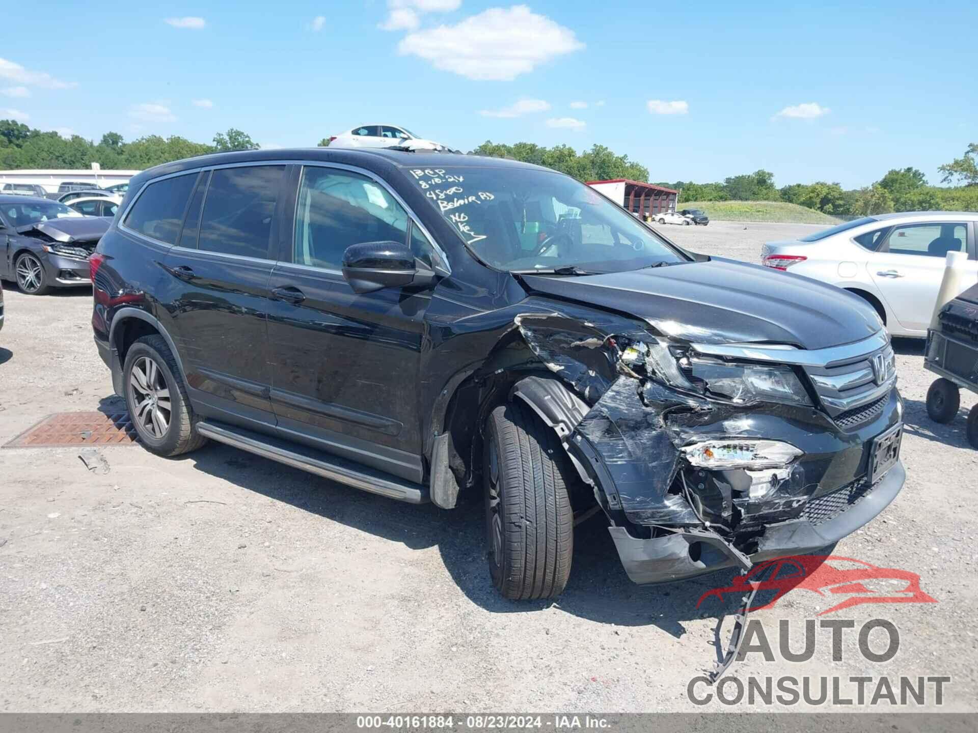 HONDA PILOT 2016 - 5FNYF6H55GB012399