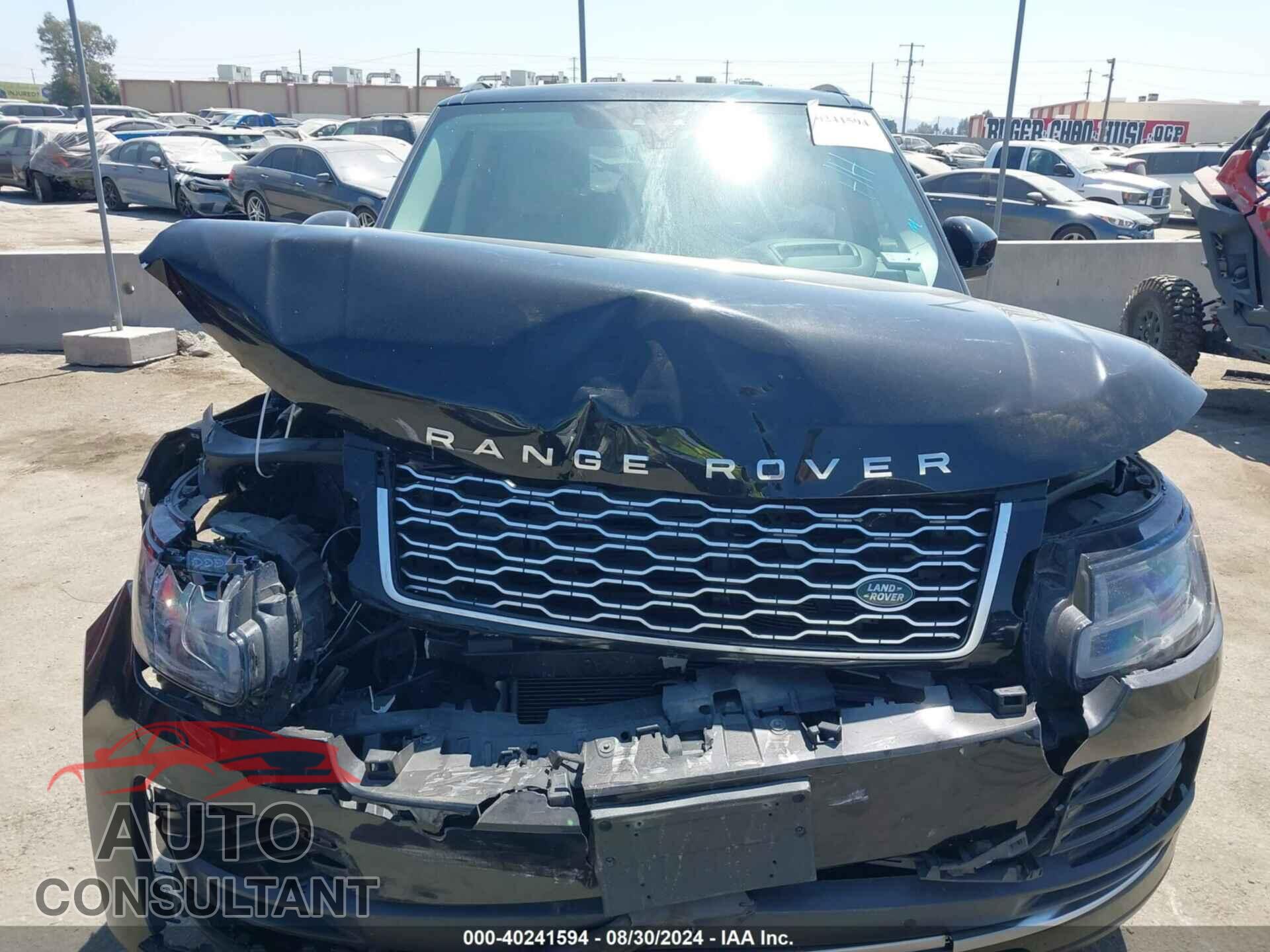 LAND ROVER RANGE ROVER 2018 - SALGS2RK3JA383395