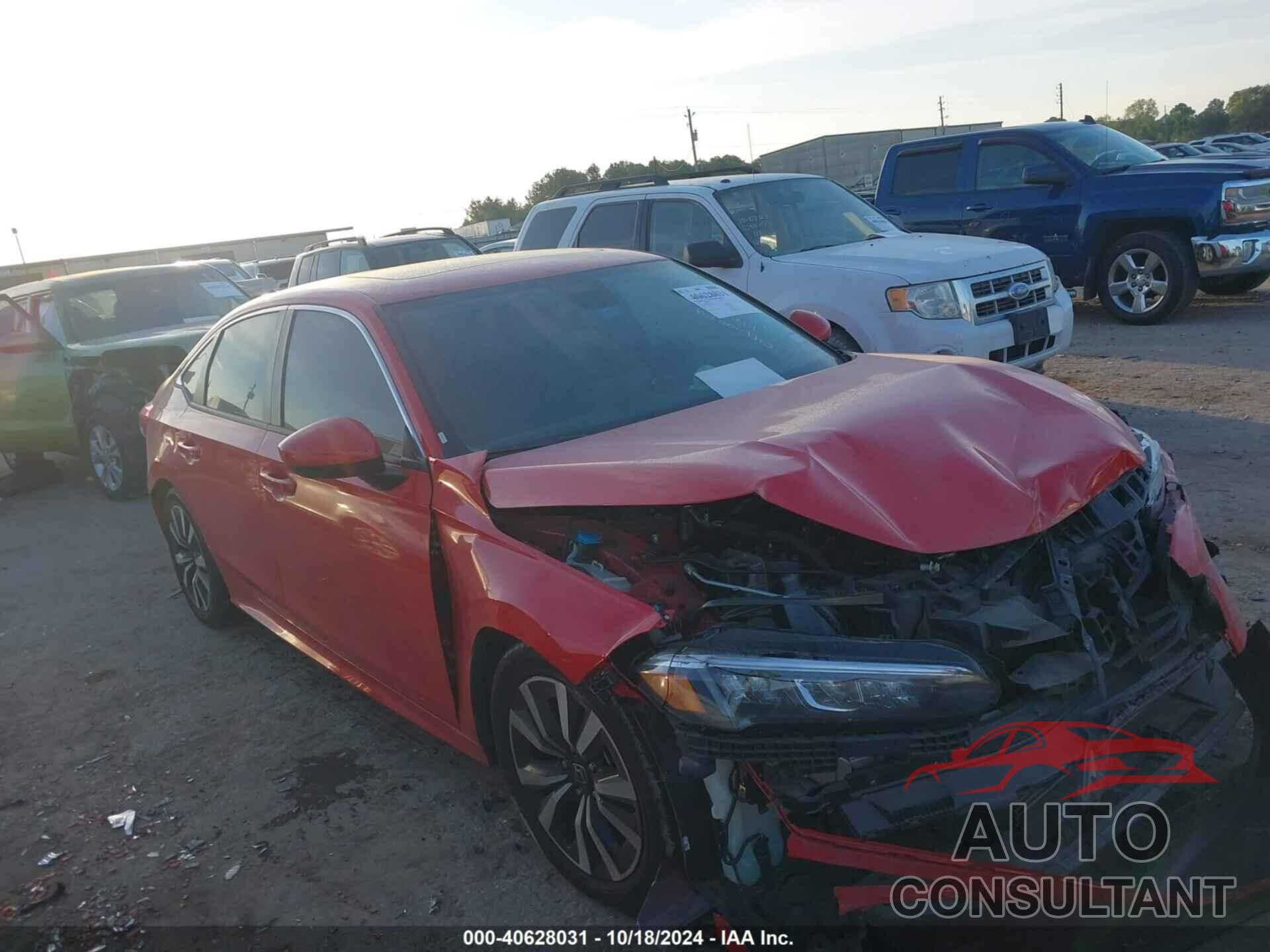 HONDA CIVIC 2022 - 2HGFE1F72NH321399