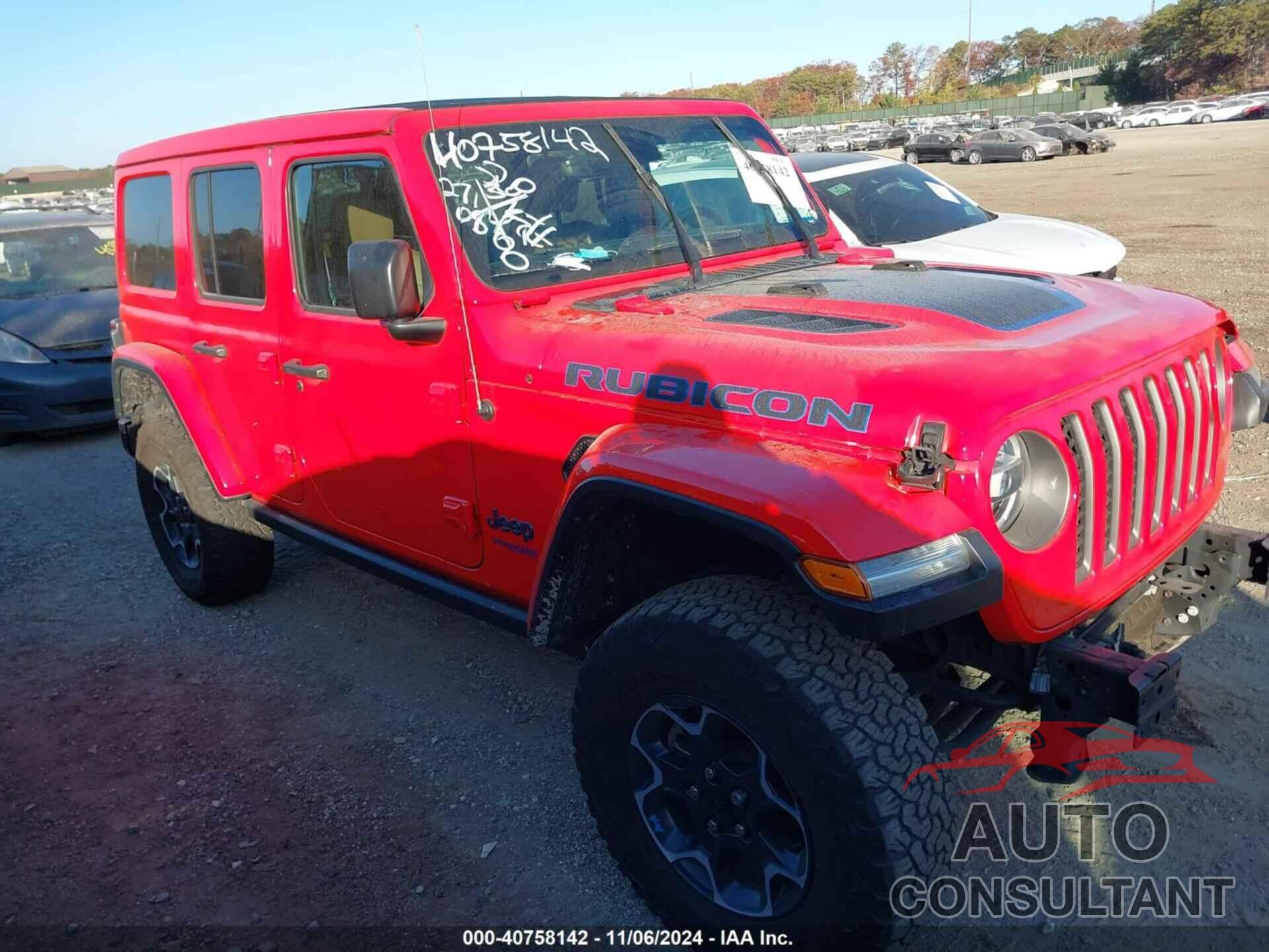 JEEP WRANGLER 4XE 2022 - 1C4JJXR64NW161120
