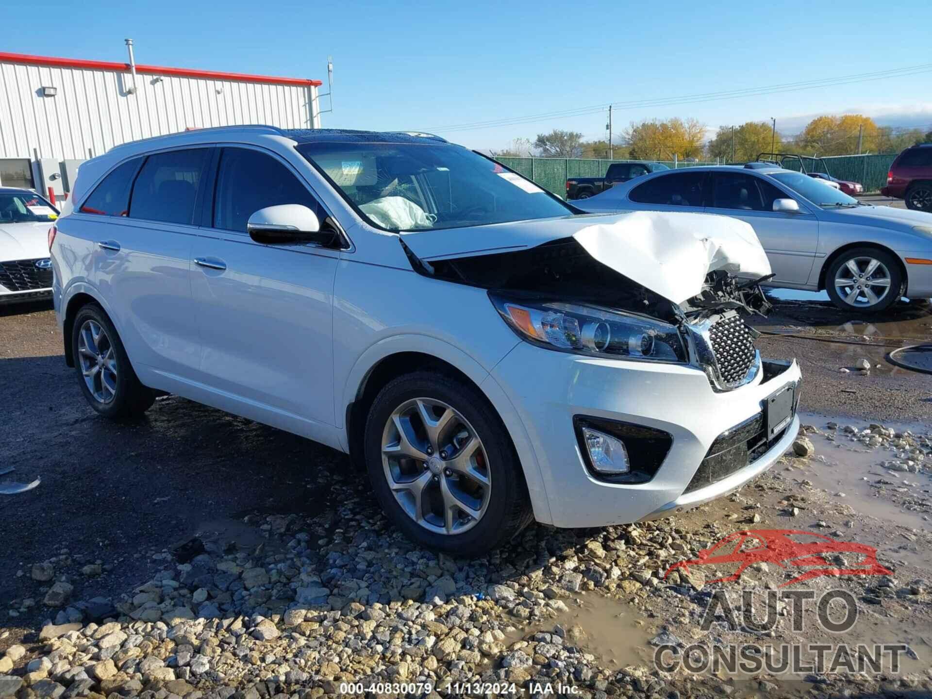 KIA SORENTO 2017 - 5XYPK4A52HG295683