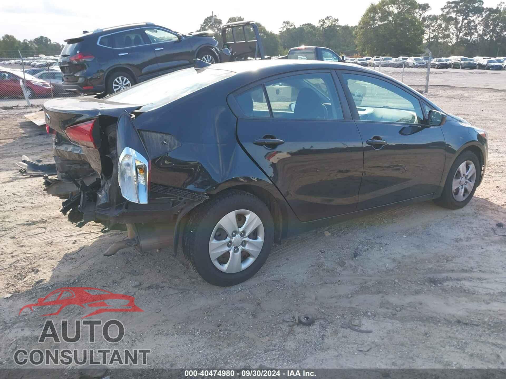 KIA FORTE 2017 - 3KPFK4A74HE093101