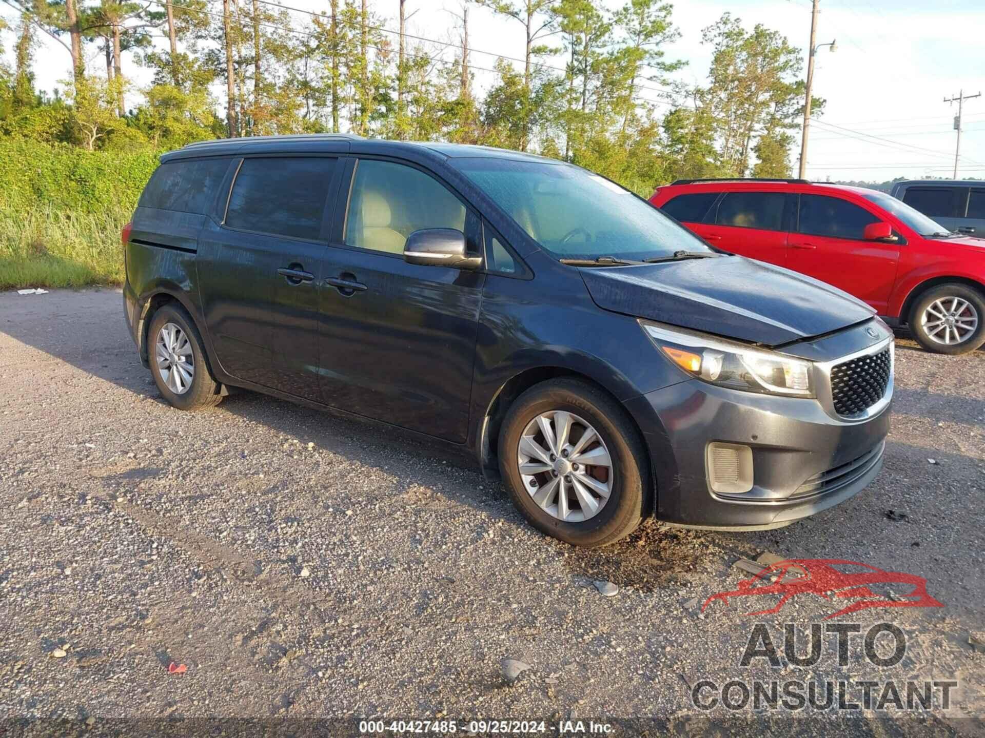 KIA SEDONA 2017 - KNDMB5C19H6331326