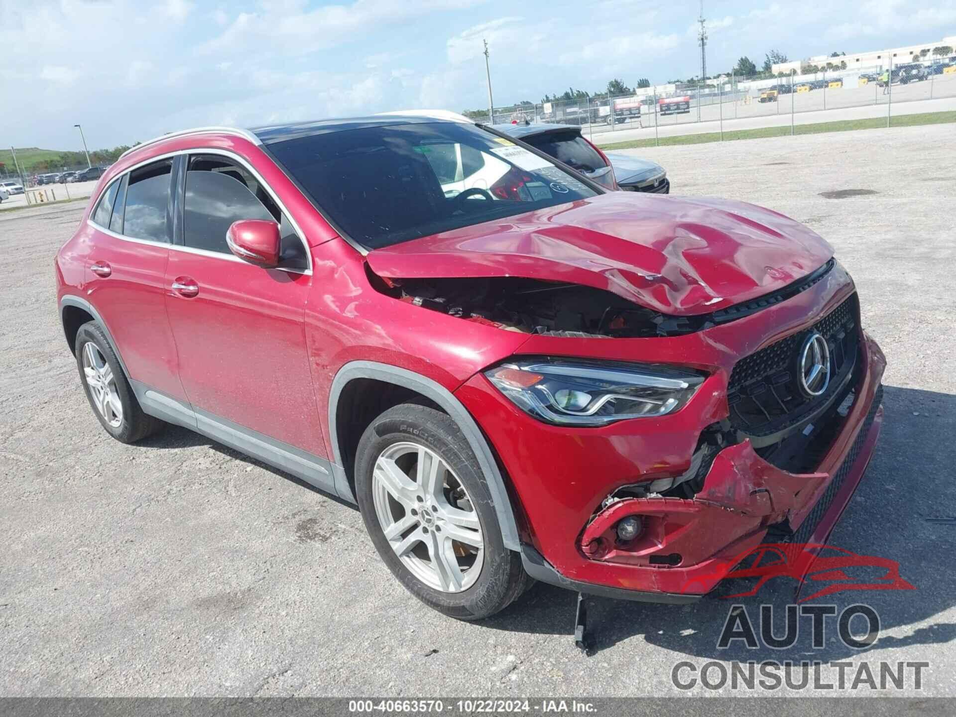 MERCEDES-BENZ GLA 250 2021 - W1N4N4GB9MJ220246