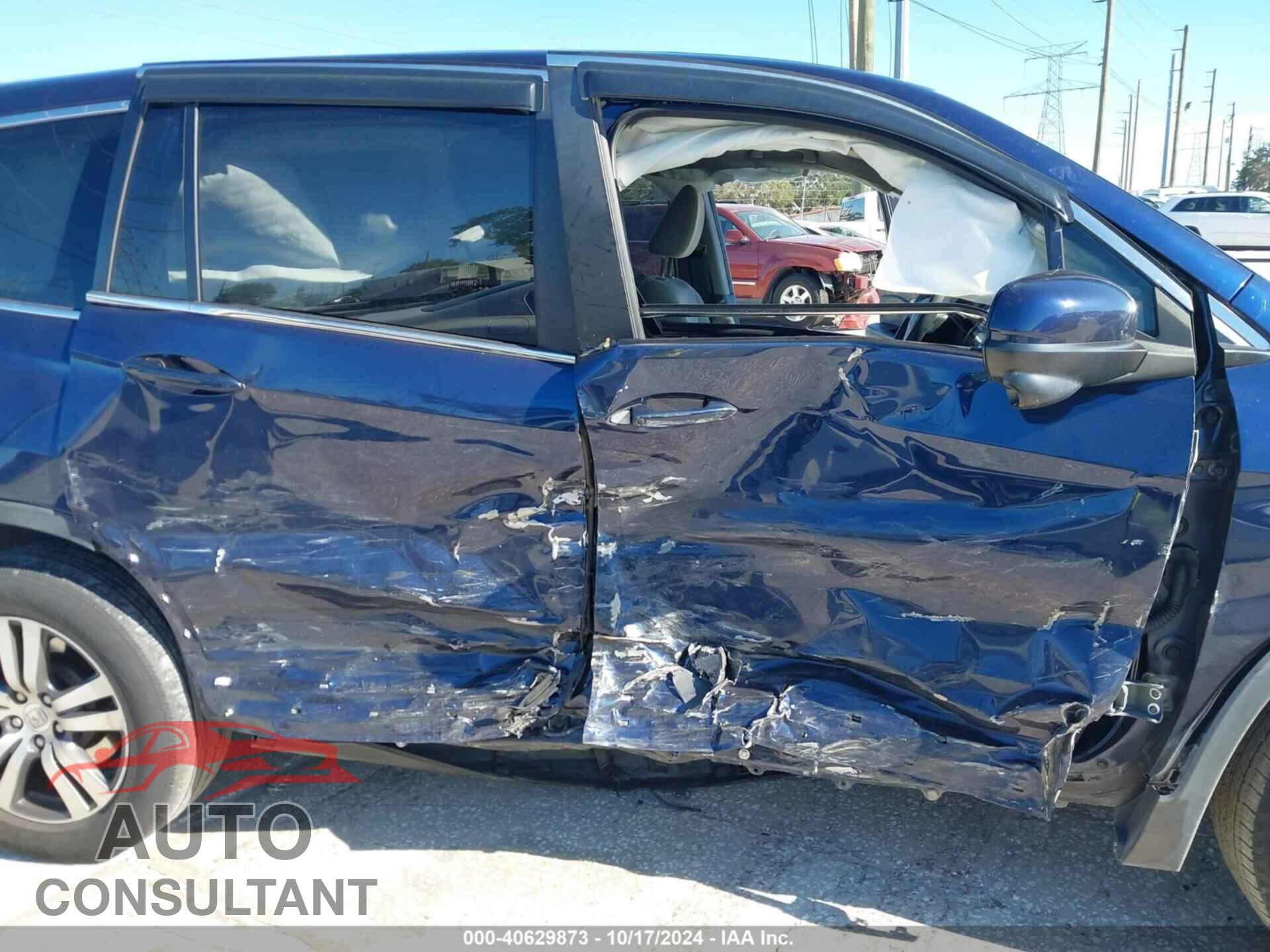 HONDA PILOT 2017 - 5FNYF5H31HB045166