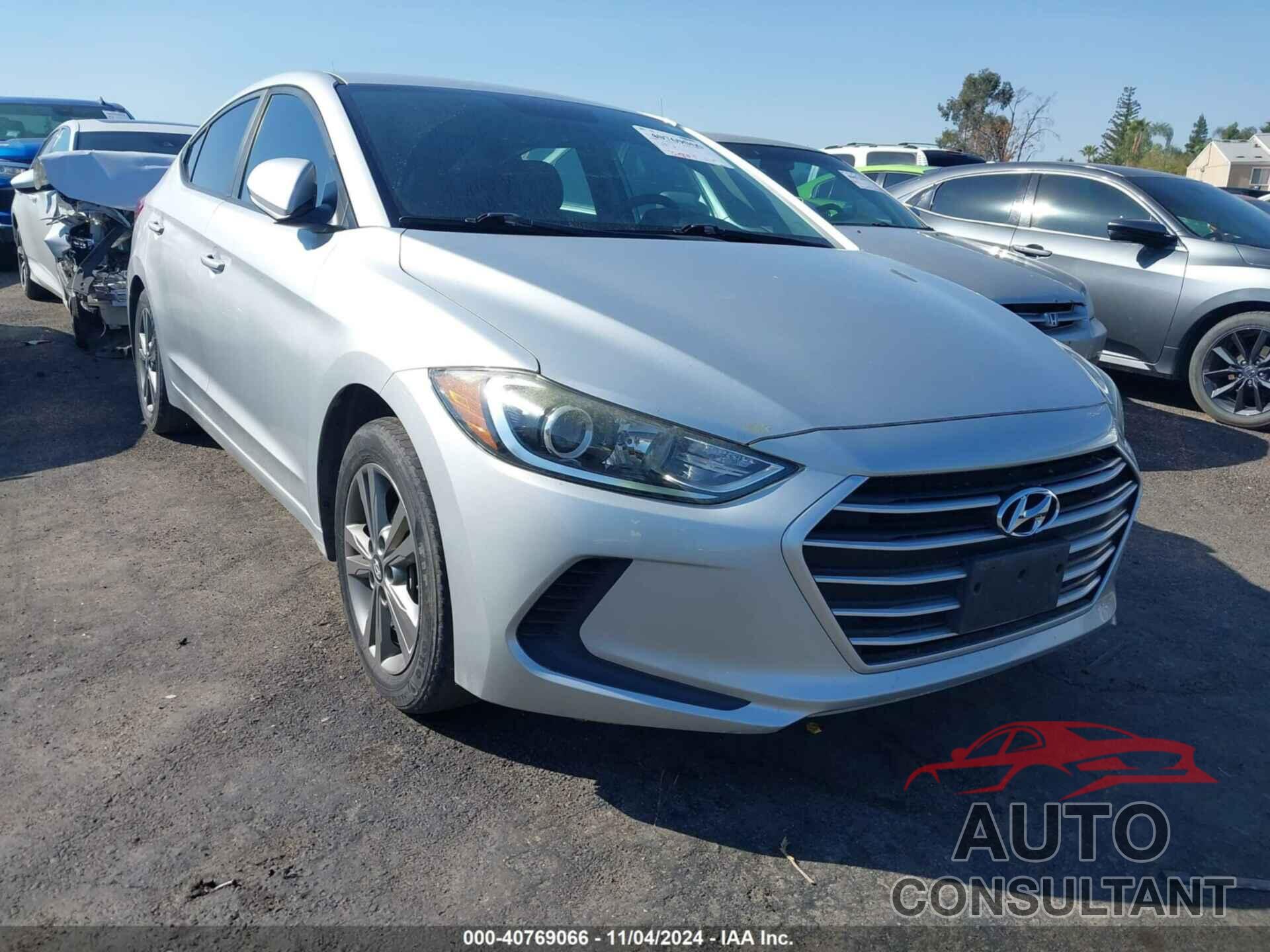 HYUNDAI ELANTRA 2017 - 5NPD84LF9HH142699