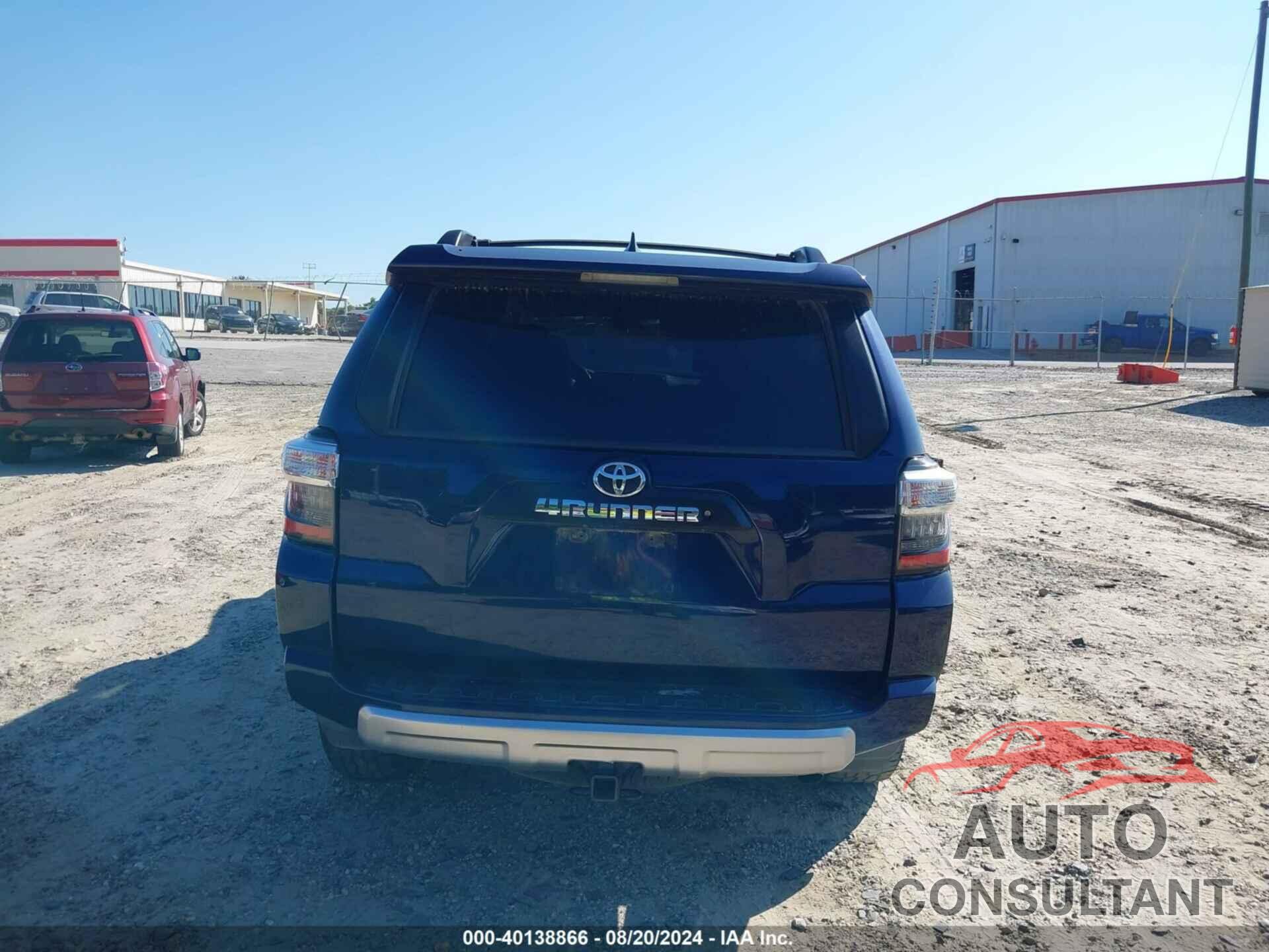 TOYOTA 4RUNNER 2018 - JTEBU5JR2J5568998
