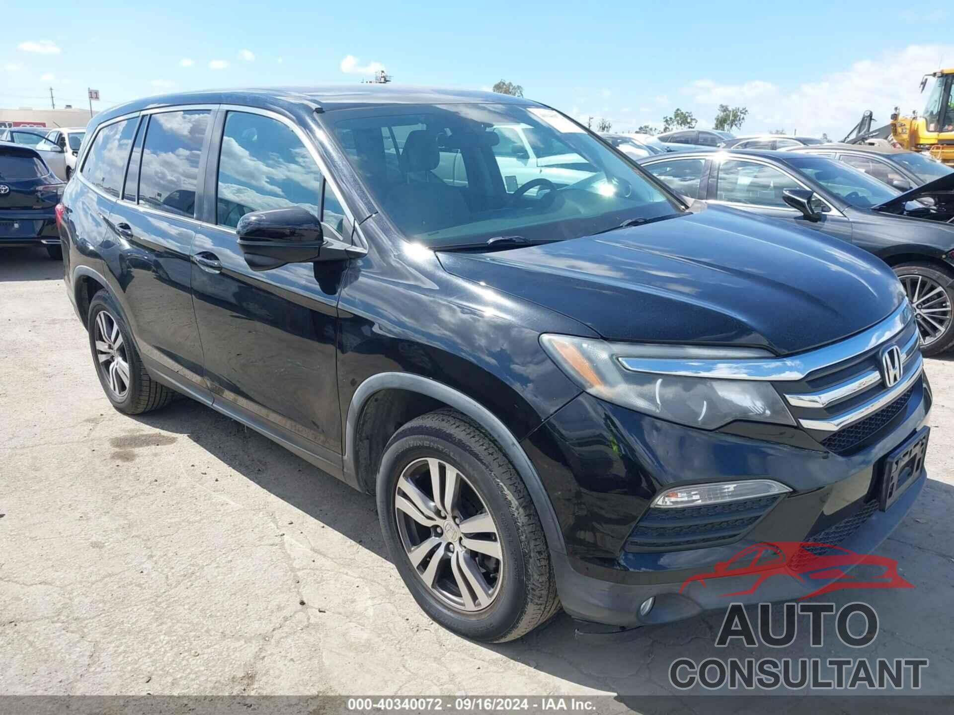 HONDA PILOT 2016 - 5FNYF6H3XGB100900