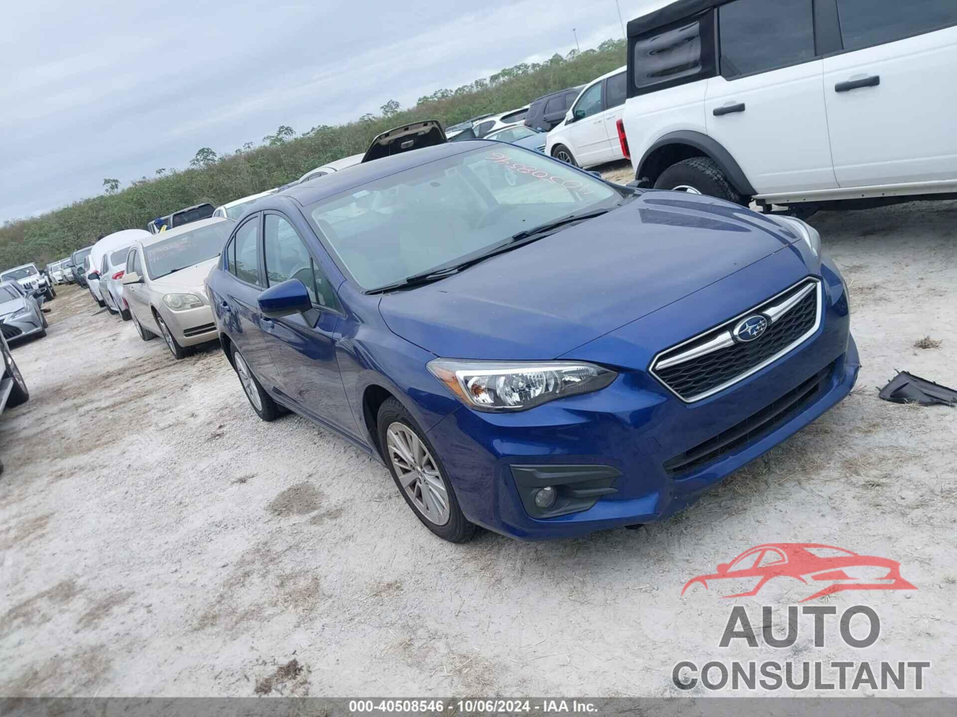 SUBARU IMPREZA 2017 - 4S3GKAD69H3603794