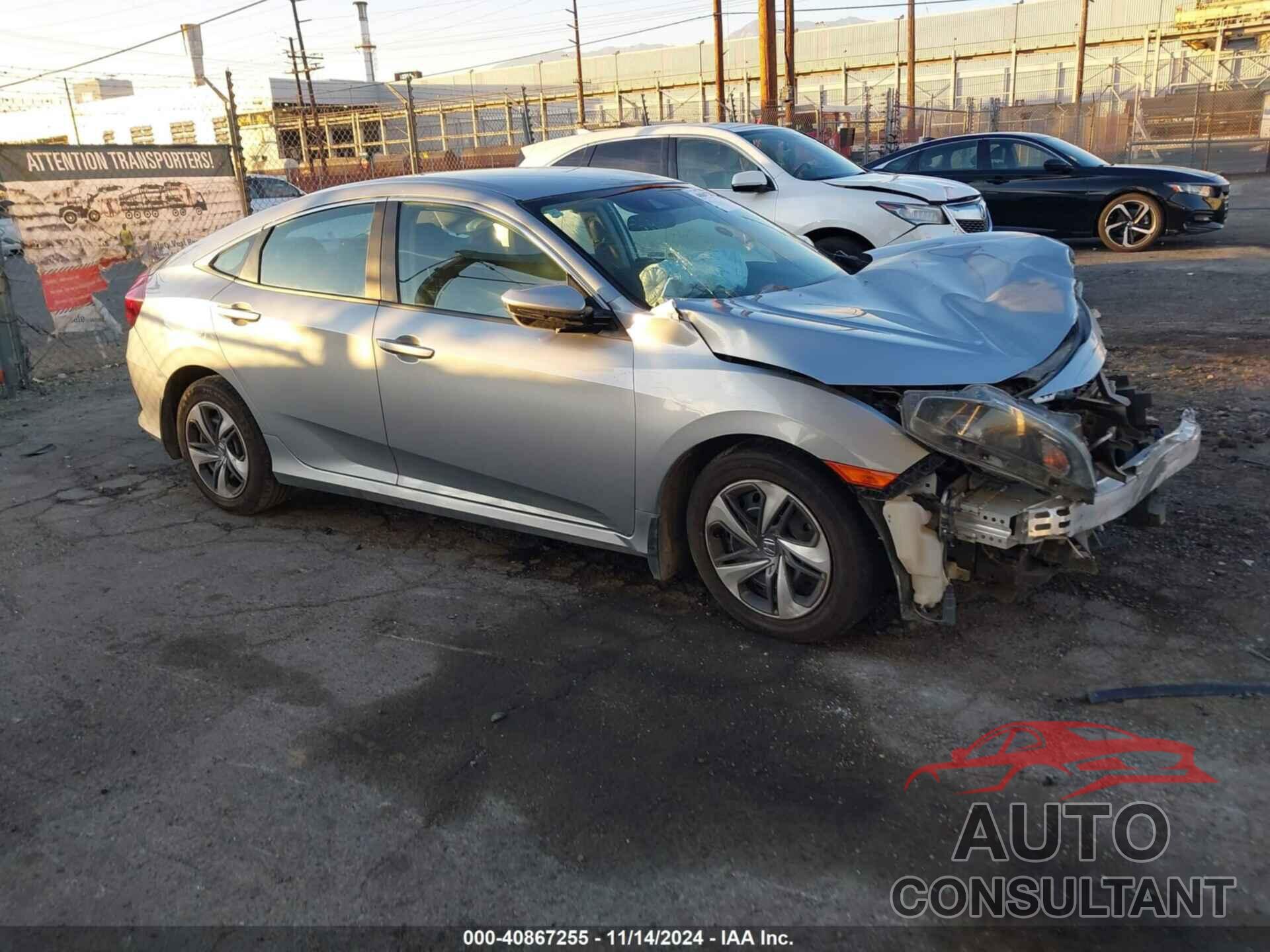 HONDA CIVIC 2020 - 19XFC2F66LE207870