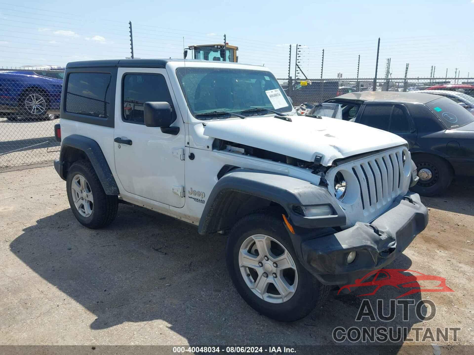 JEEP WRANGLER 2018 - 1C4GJXAG0JW257920