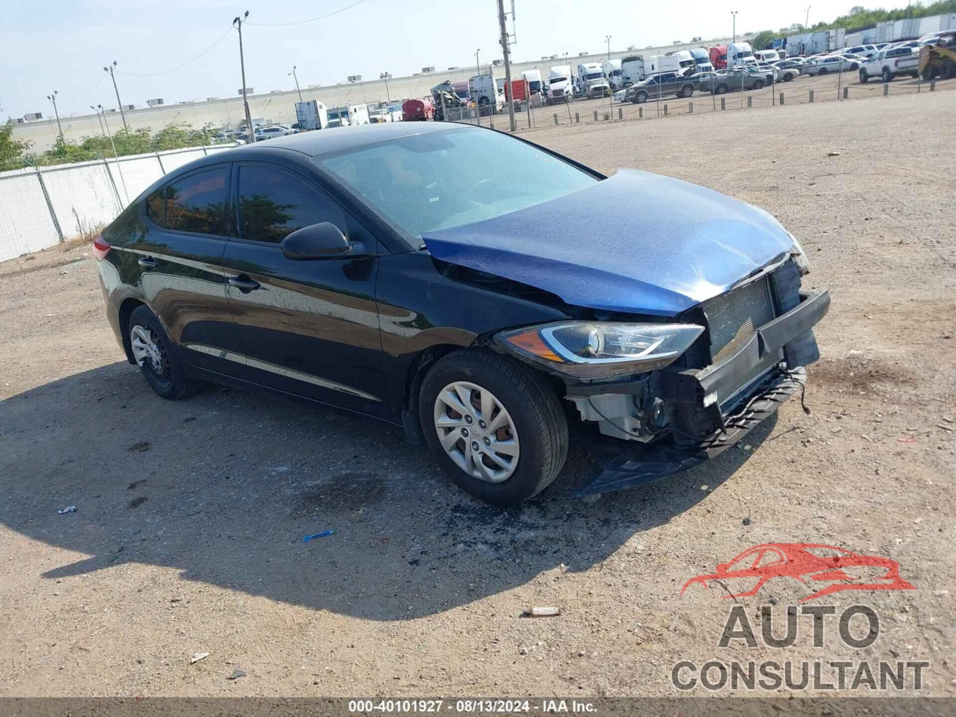 HYUNDAI ELANTRA 2018 - 5NPD74LF4JH282880