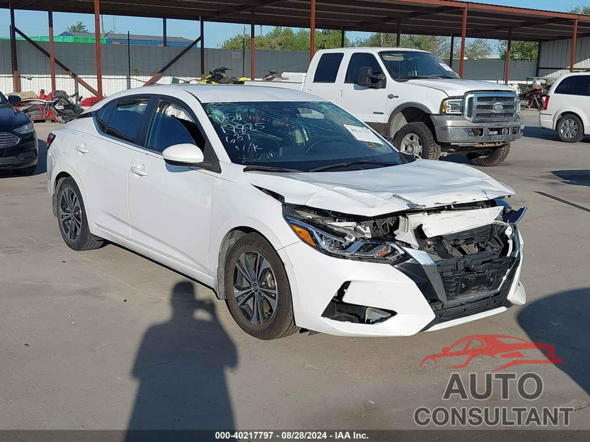 NISSAN SENTRA 2022 - 3N1AB8CV8NY233905