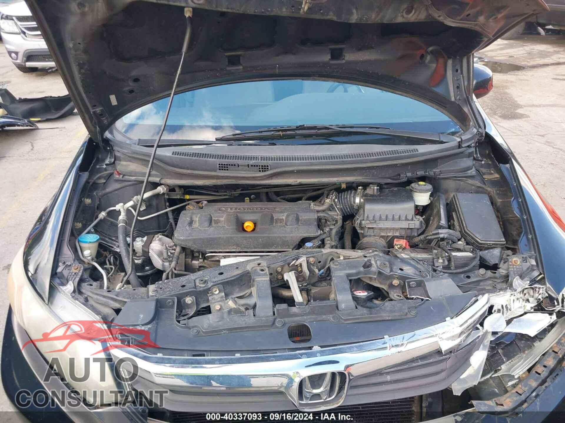 HONDA CIVIC 2012 - 2HGFB2F54CH317560