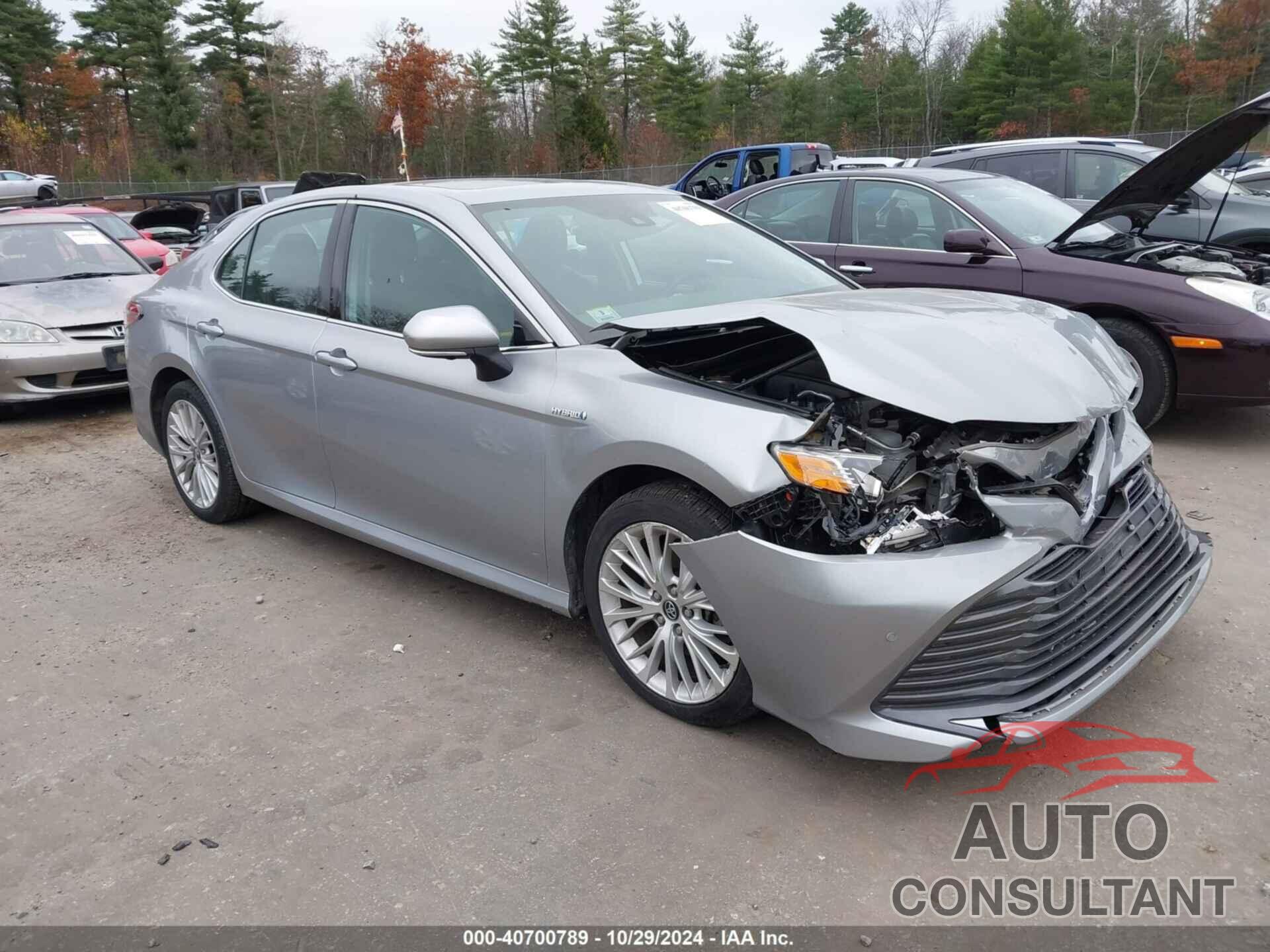 TOYOTA CAMRY 2020 - 4T1F31AK0LU010589