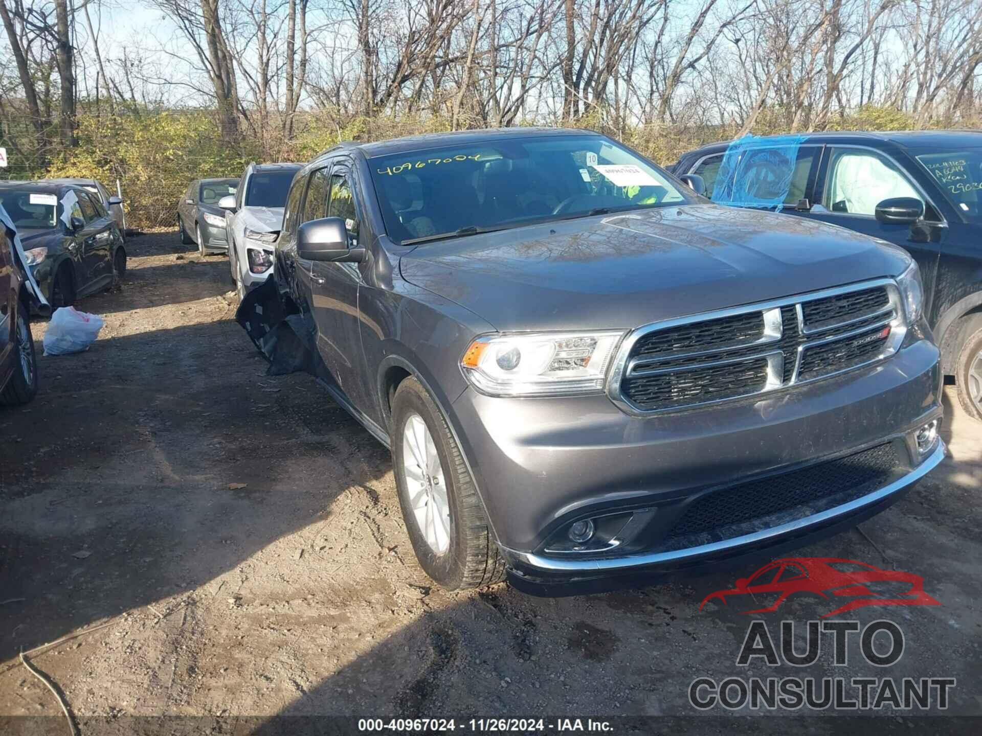 DODGE DURANGO 2015 - 1C4RDJAG1FC128381