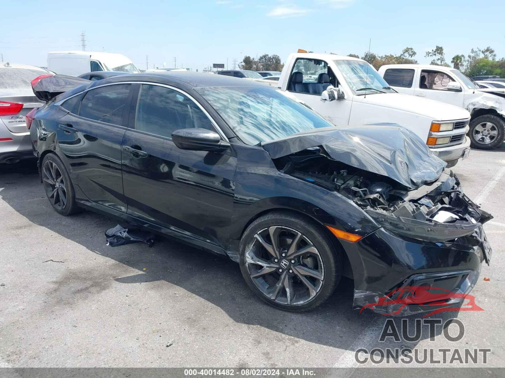 HONDA CIVIC 2019 - 19XFC2F88KE201293