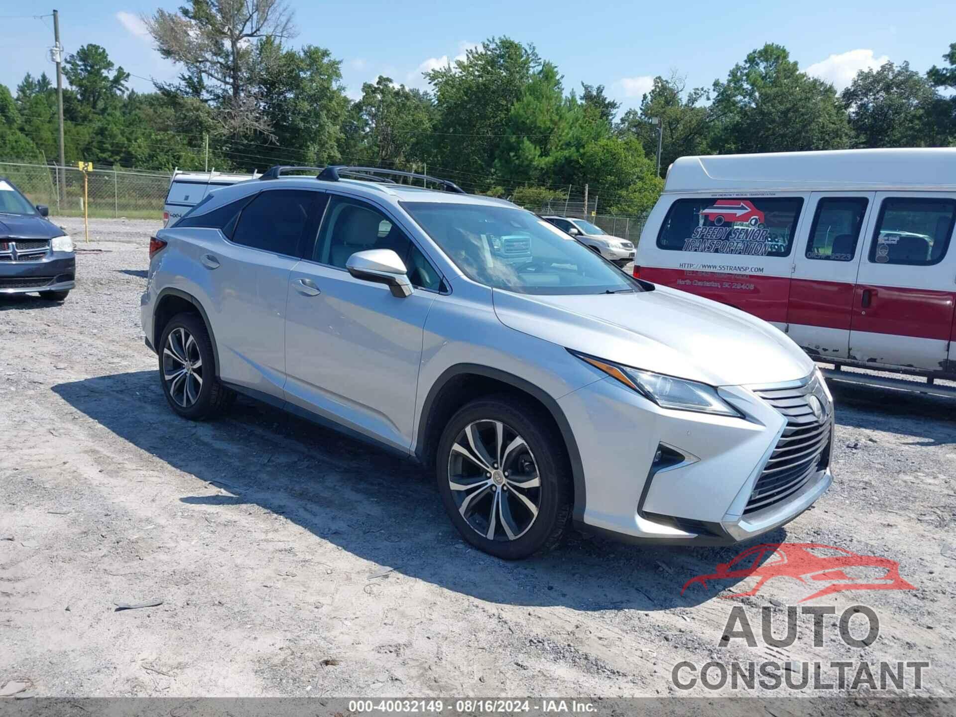 LEXUS RX 2017 - 2T2BZMCA8HC076606