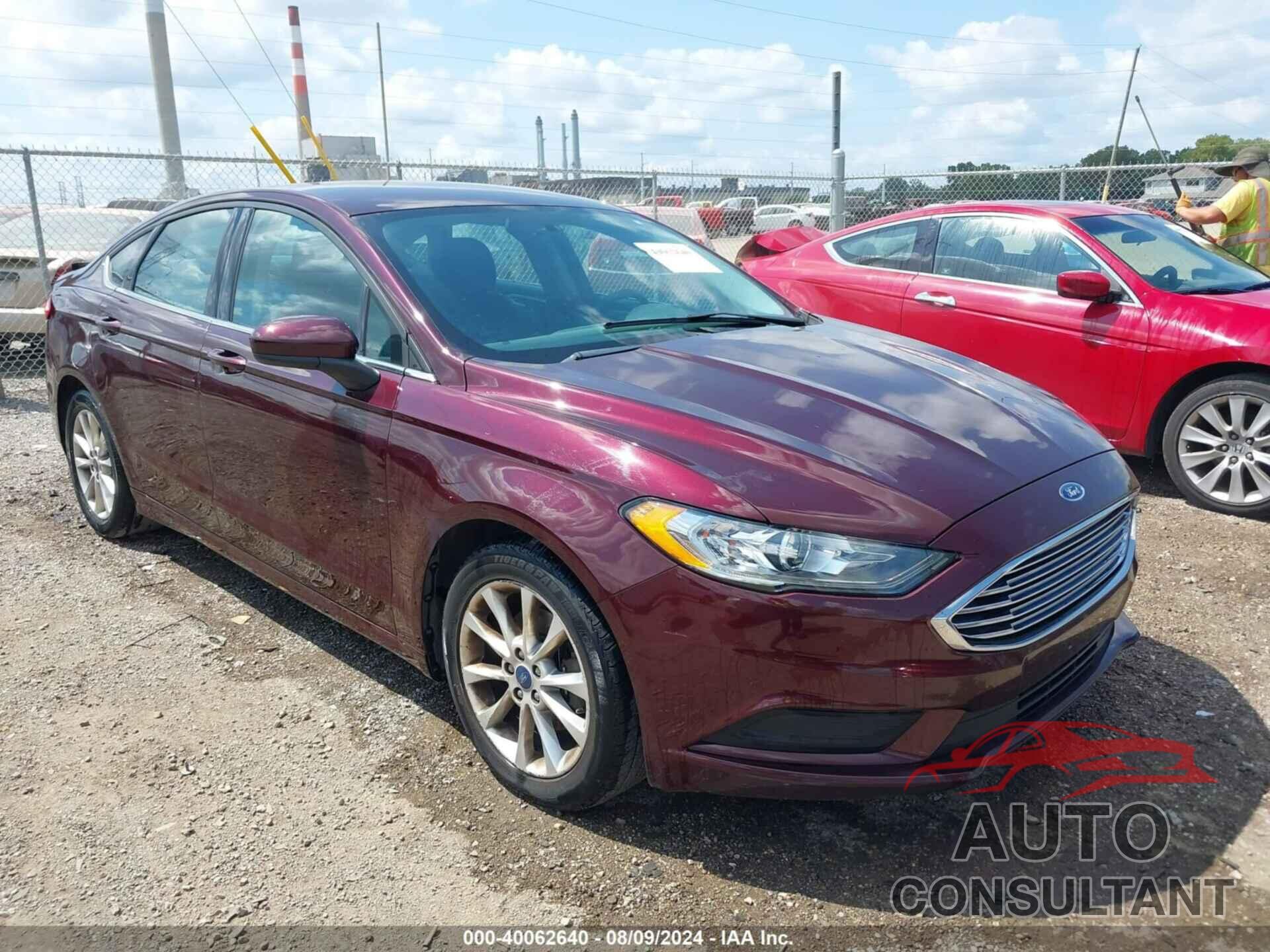 FORD FUSION 2017 - 3FA6P0HD8HR108915