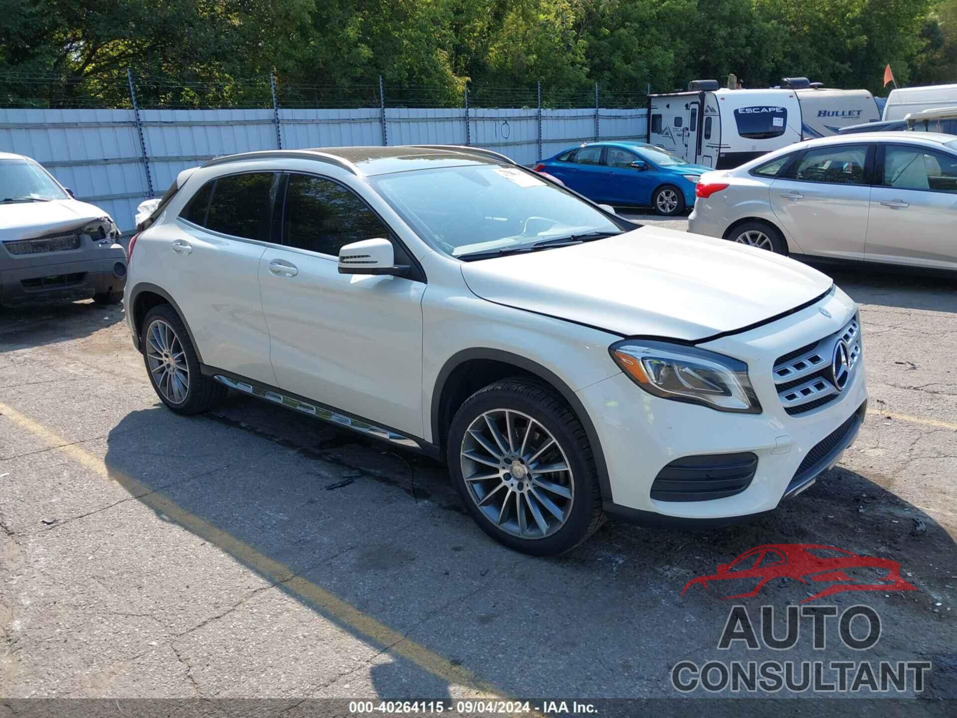 MERCEDES-BENZ GLA 250 2018 - WDCTG4GB2JJ375322