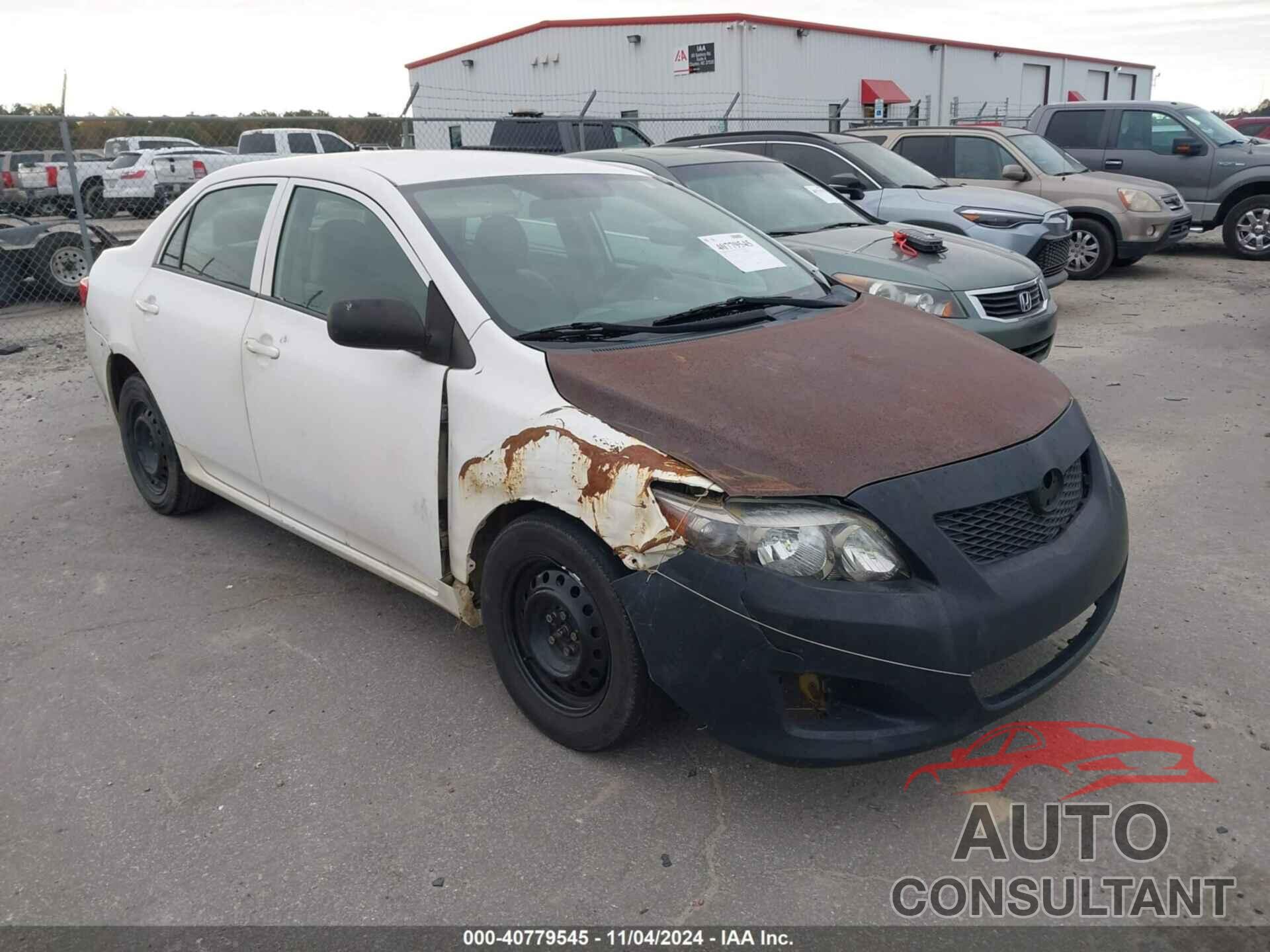 TOYOTA COROLLA 2010 - 2T1BU4EE1AC308360