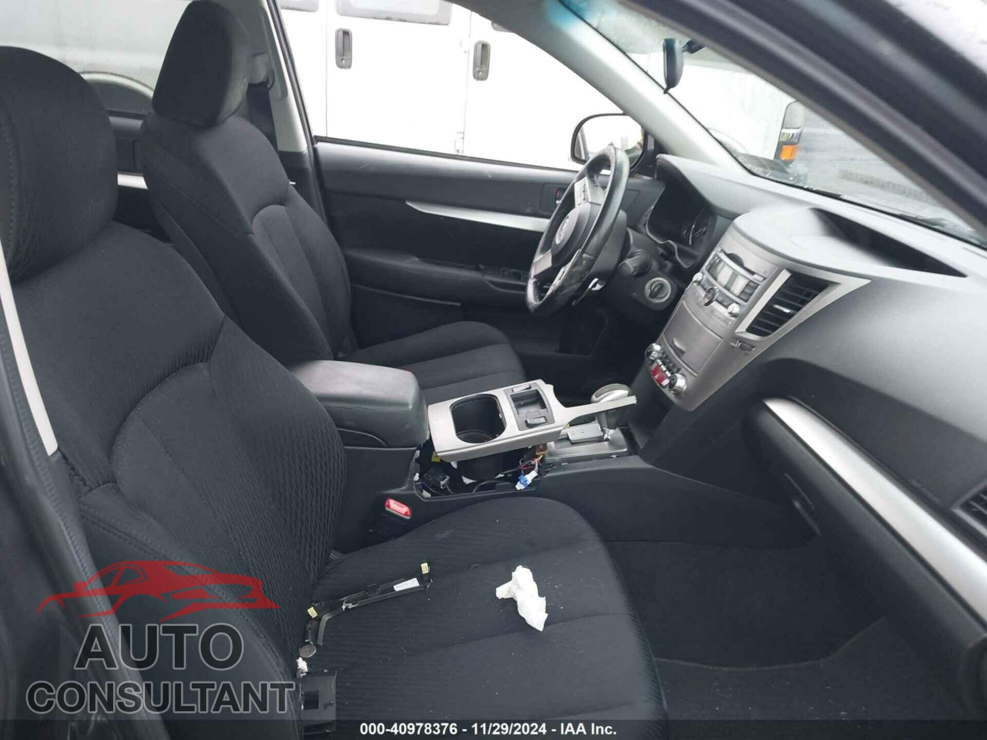 SUBARU OUTBACK 2011 - 4S4BRBCC8B3342275
