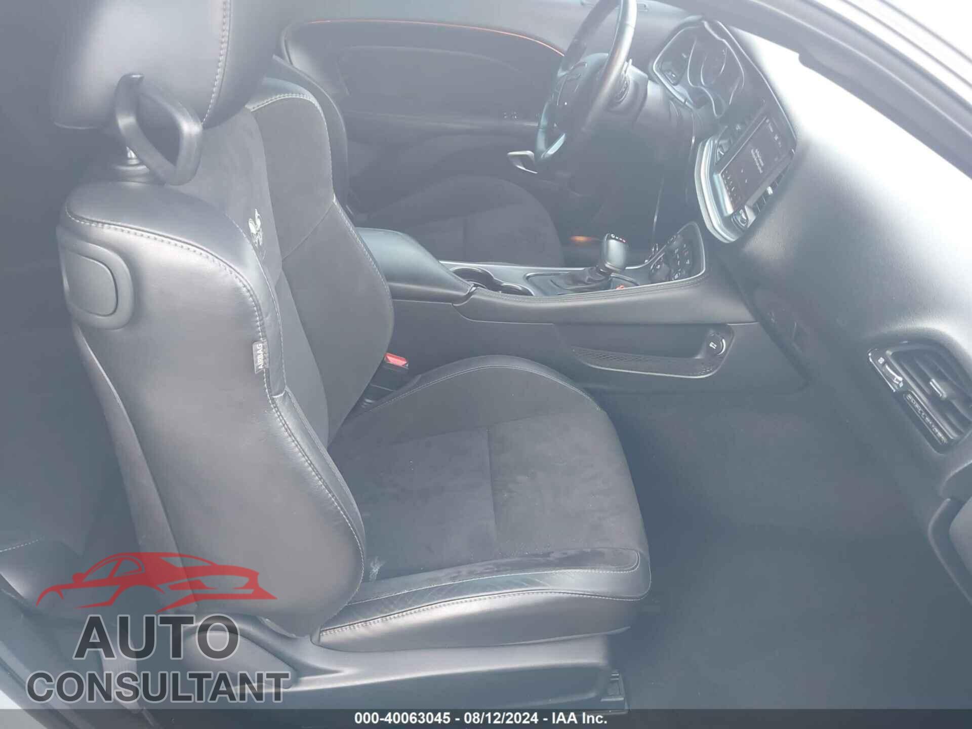 DODGE CHALLENGER 2019 - 2C3CDZFJ3KH652636