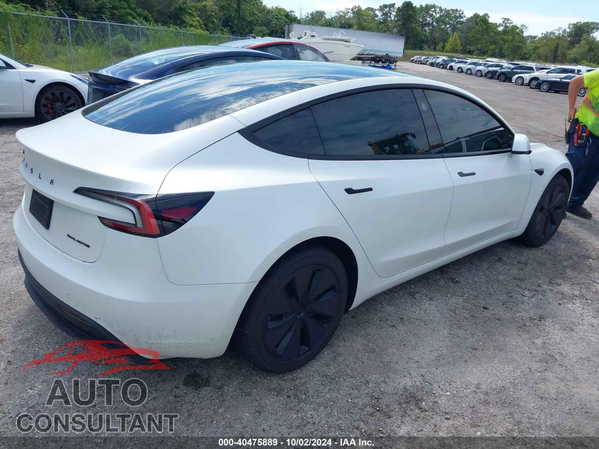 TESLA MODEL 3 2024 - 5YJ3E1EB6RF717631