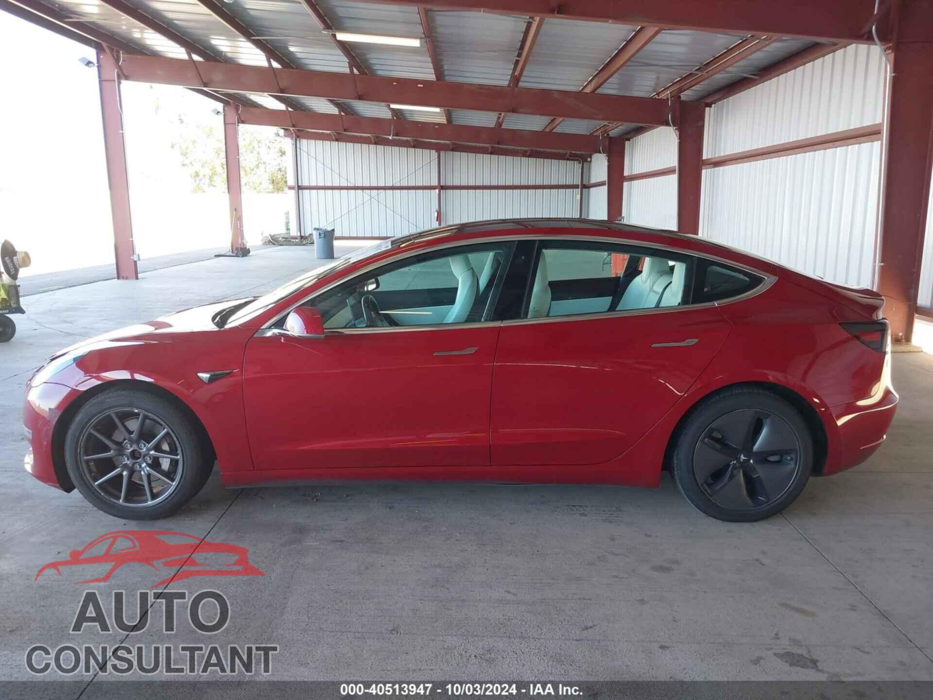 TESLA MODEL 3 2018 - 5YJ3E1EB5JF112990